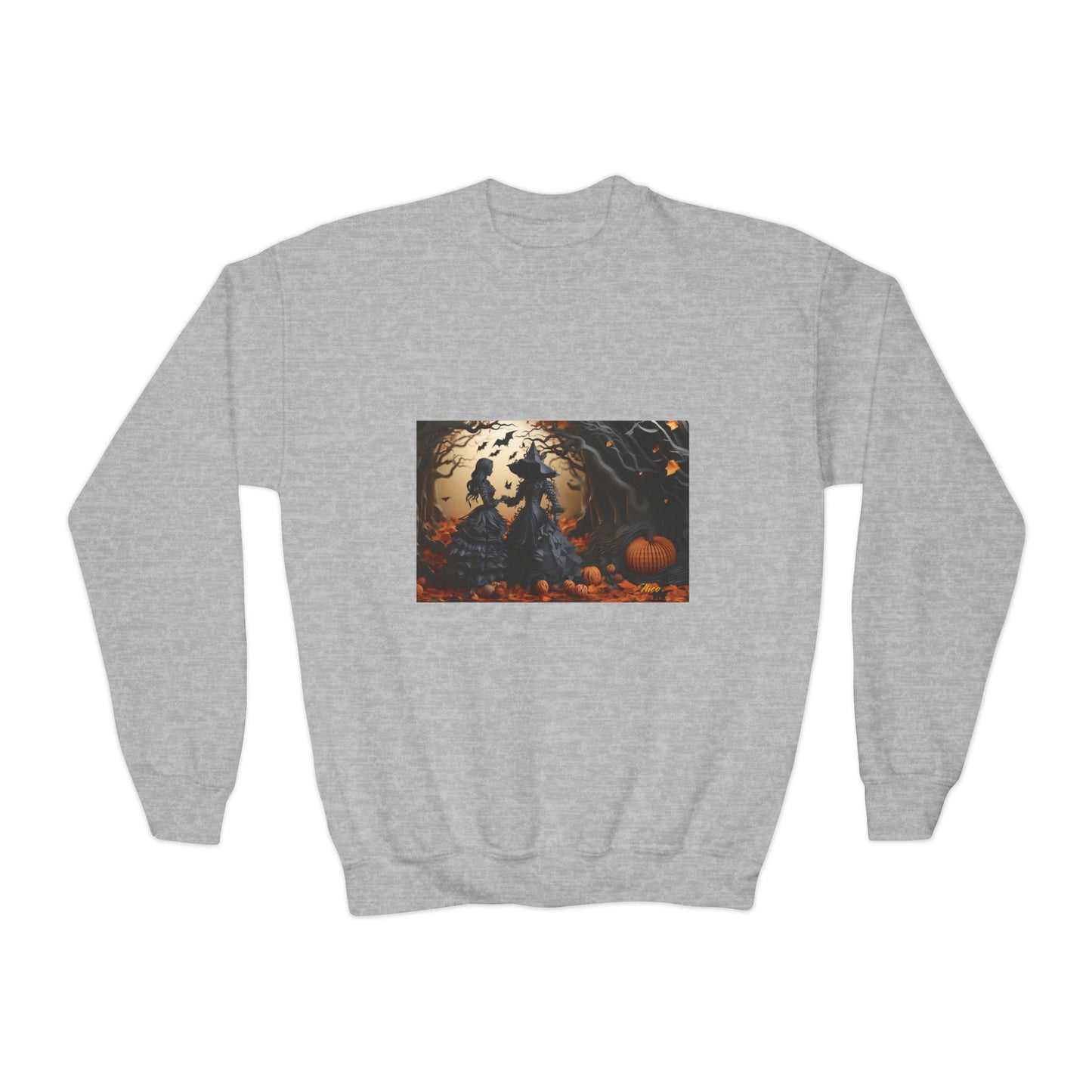 Halloween 2024 Series Print #9 Youth Crewneck Sweatshirt