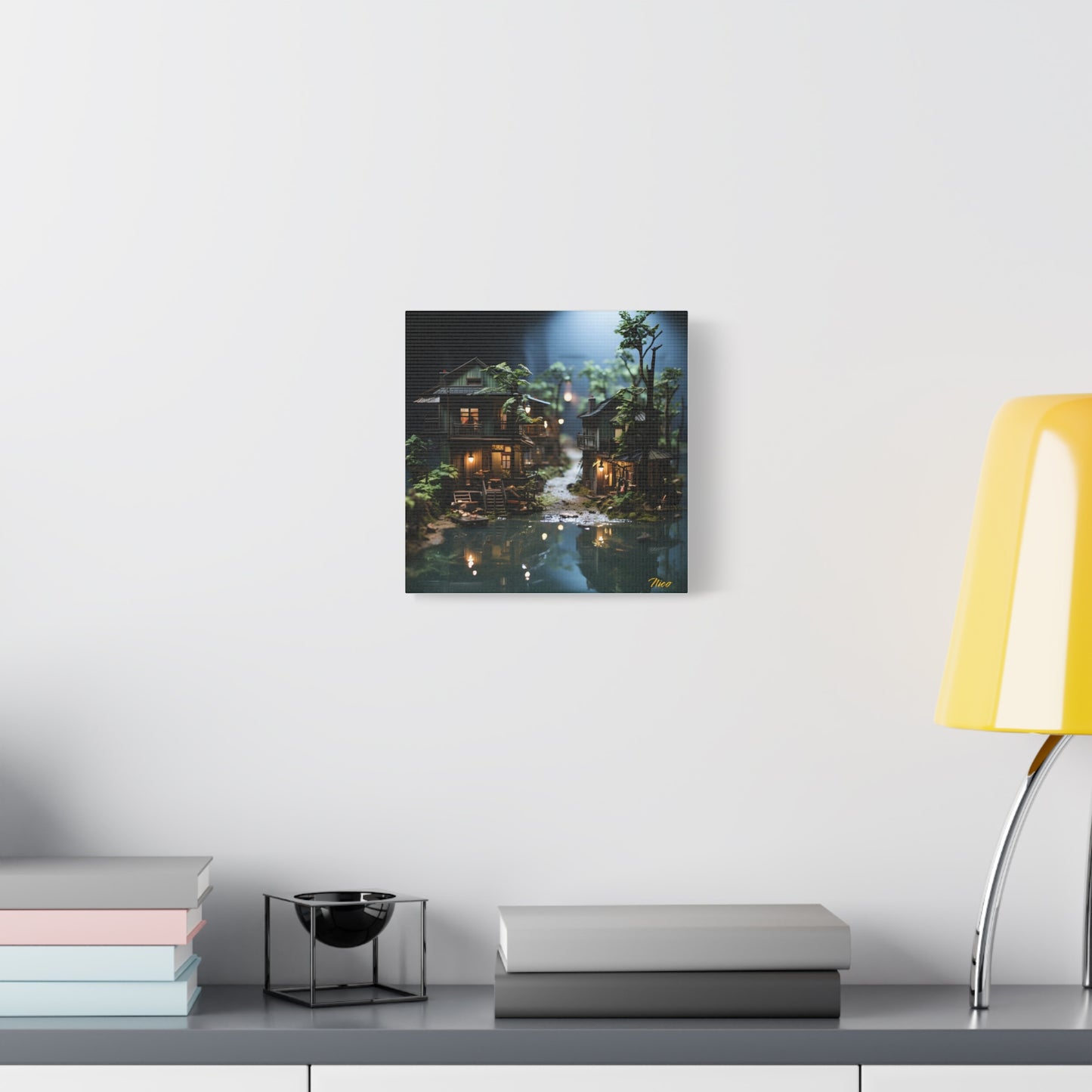 Born On A Bayou Print #3 - Streached Matte Canvas Print, 1.25" Thick