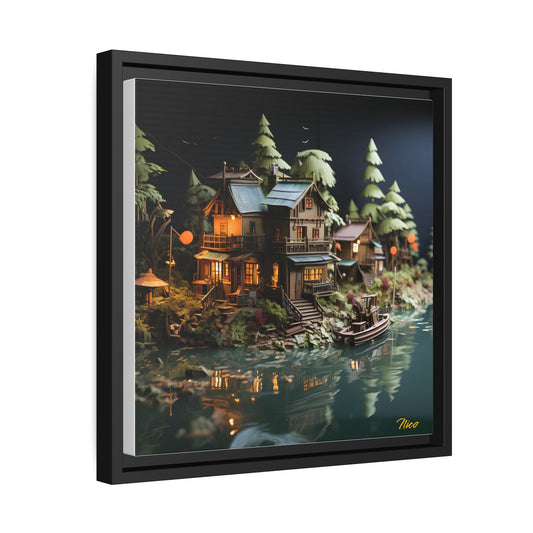 Born On A Bayou Series Print #8 - Black Framed Canvas Print