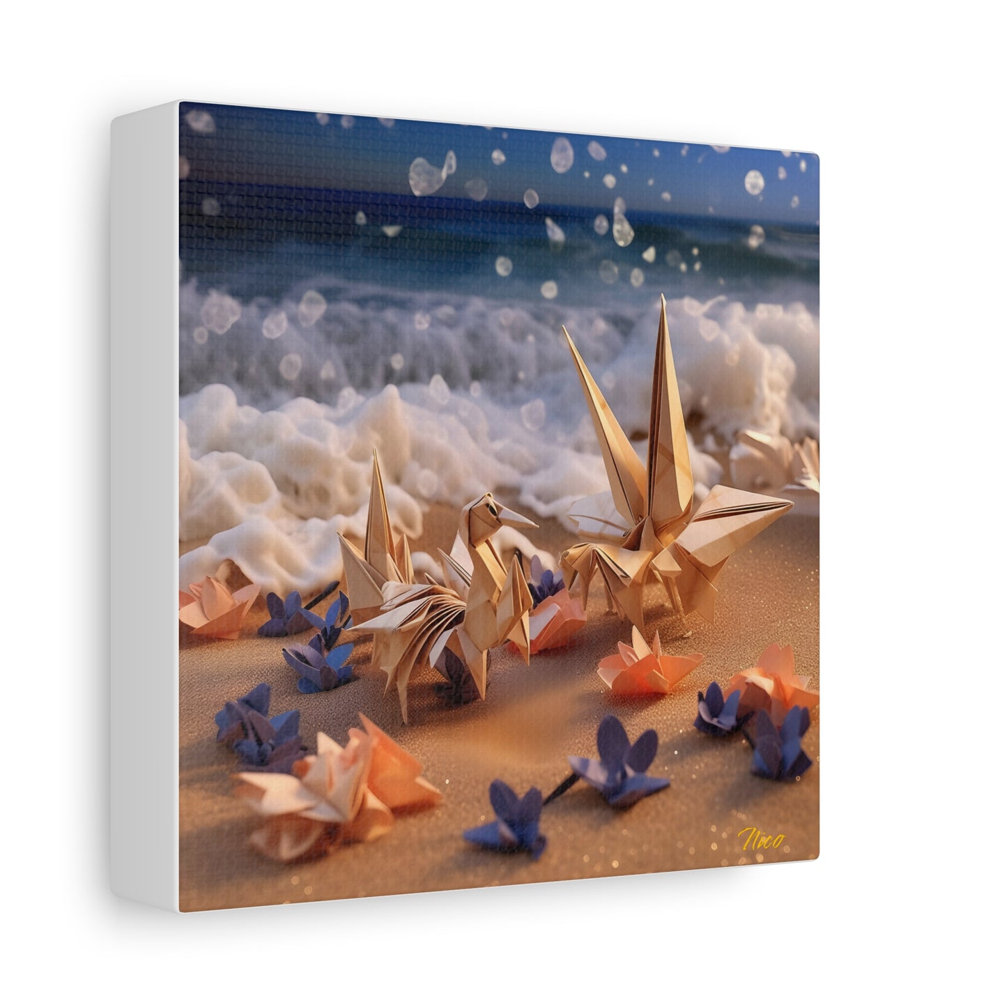 By The Seaside Series Print #10 - Streched Matte Canvas Print, 1.25" Thick