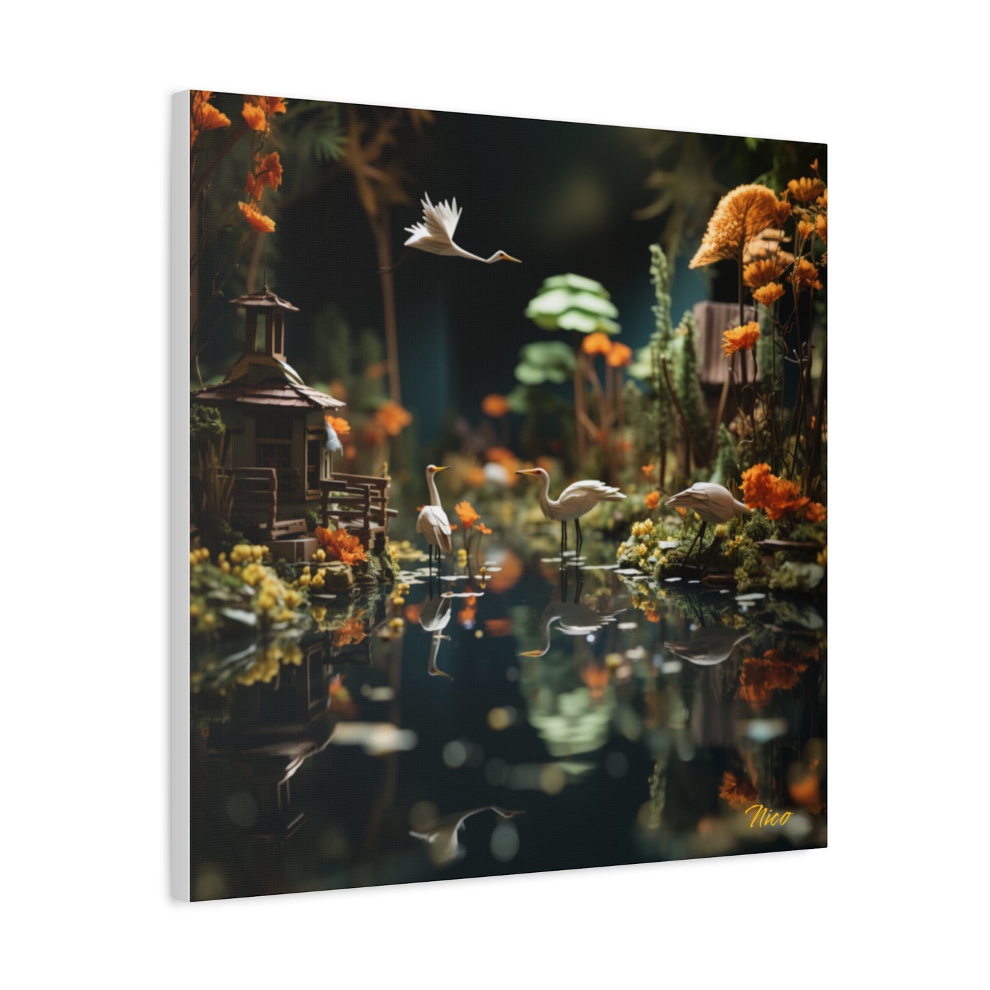 Born On A Bayou Print #6 - Streached Matte Canvas Print, 1.25" Thick