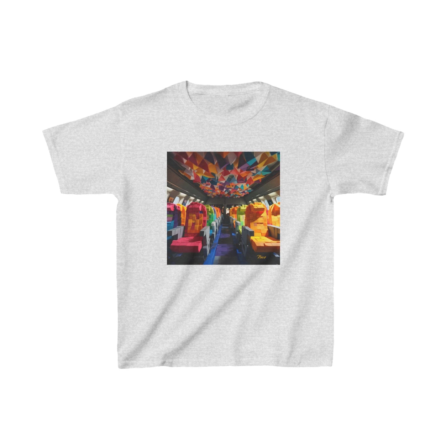 Frequent Flyer Miles Series Print #4 Kids Heavy Cotton™ Tee