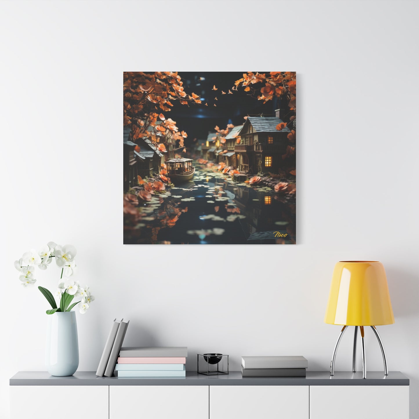 Born On A Bayou Print #7 - Streached Matte Canvas Print, 1.25" Thick