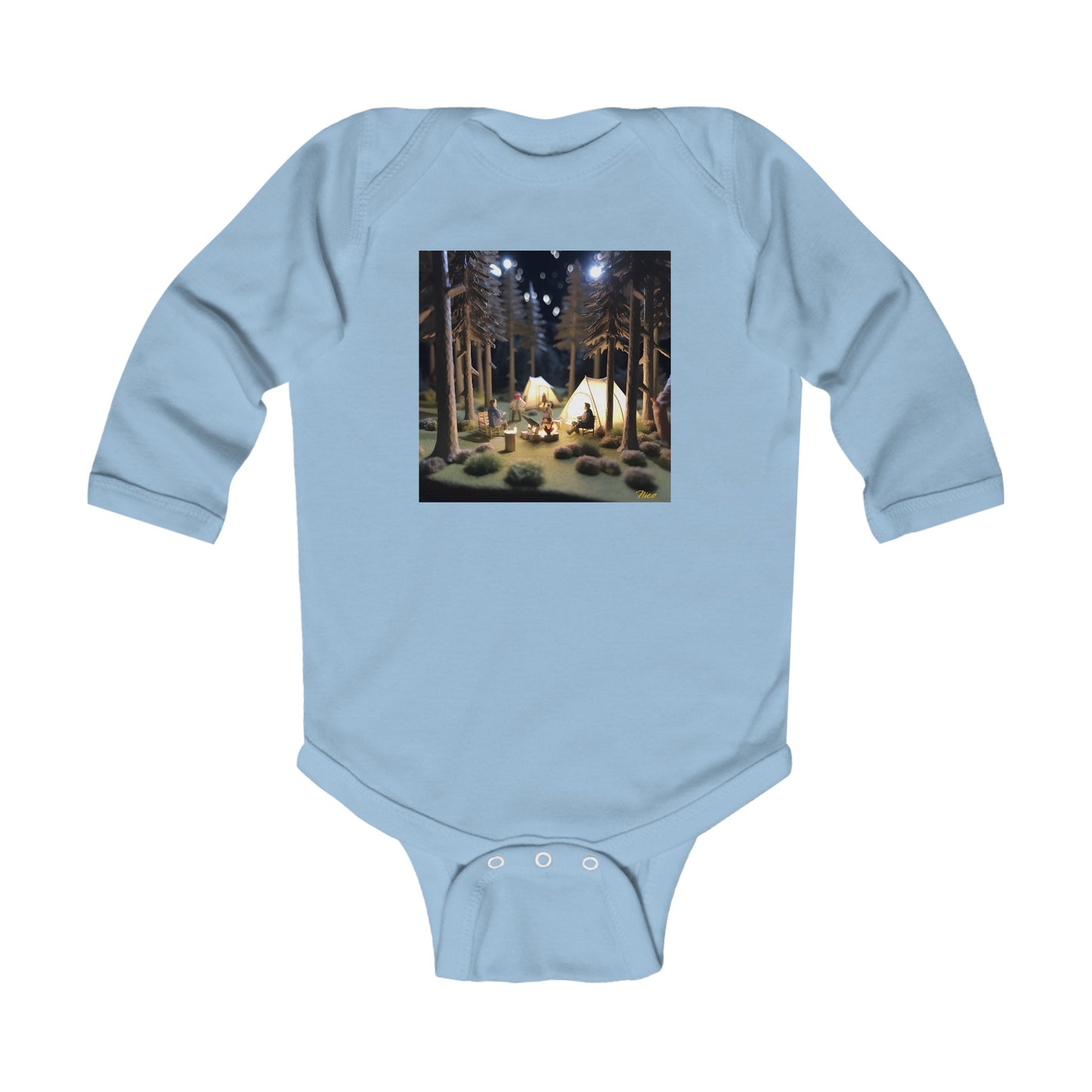 Under The Starry Skies Series Print #7 Infant Long Sleeve Bodysuit