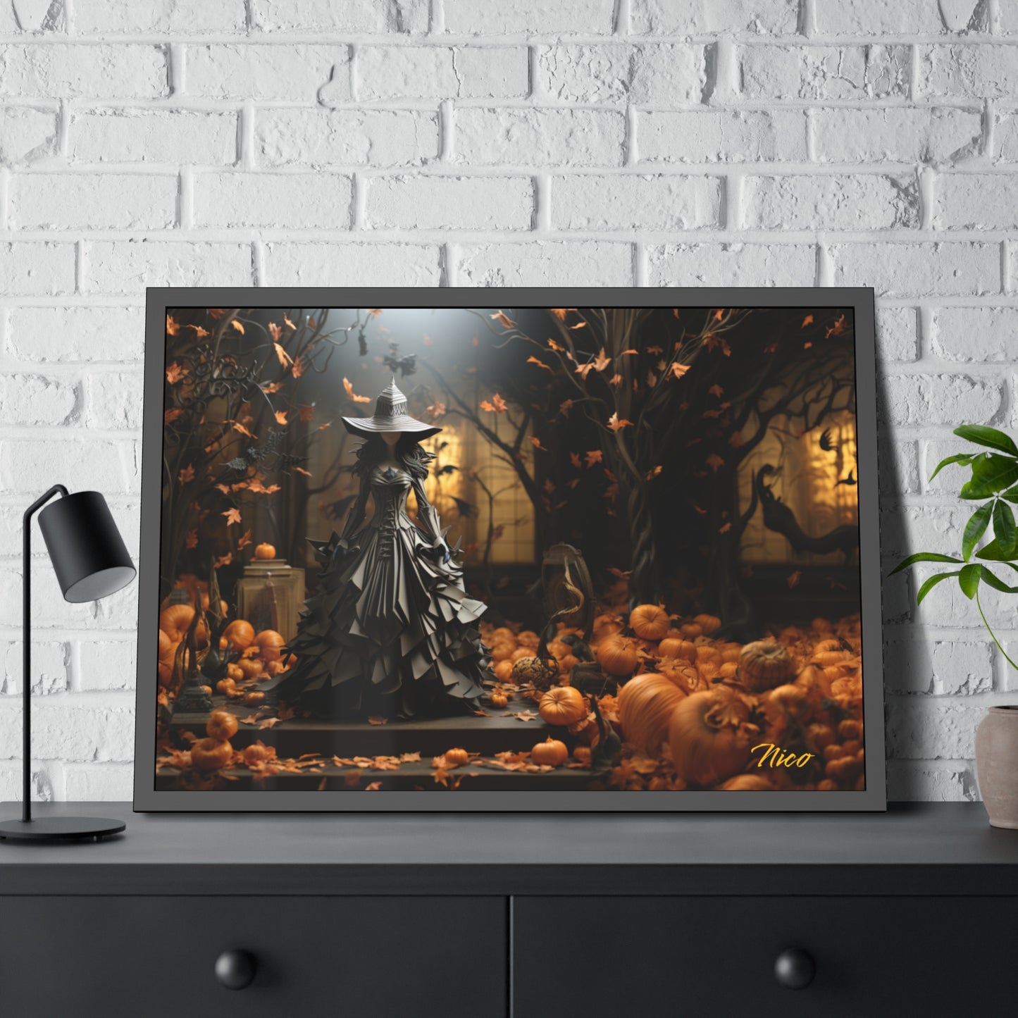 Halloween 2024 Series Print #10 - Framed Paper Print