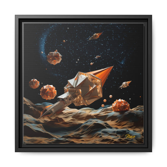 Elons' 1Dream Series Print #3 - Black Framed Canvas Print