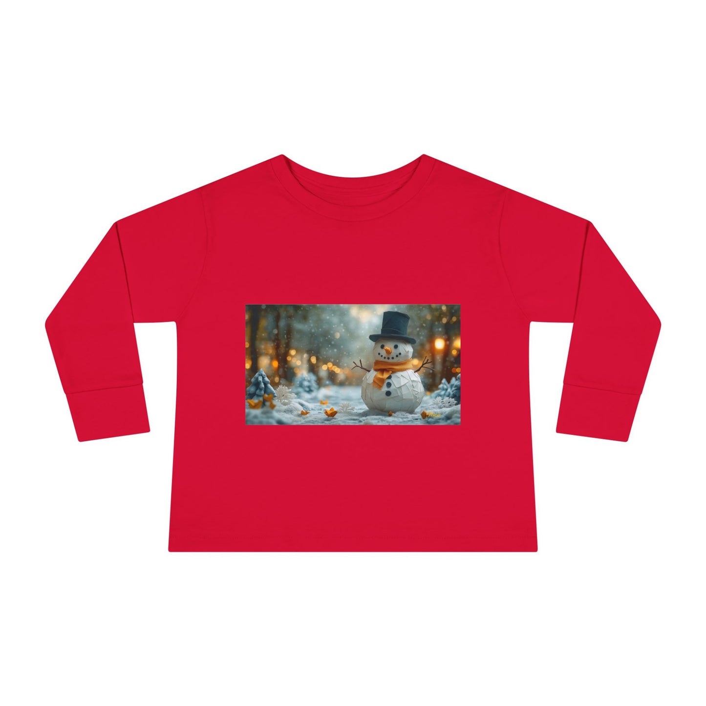 Chirstmas 2024 Series Print #11 Toddler Long Sleeve Tee