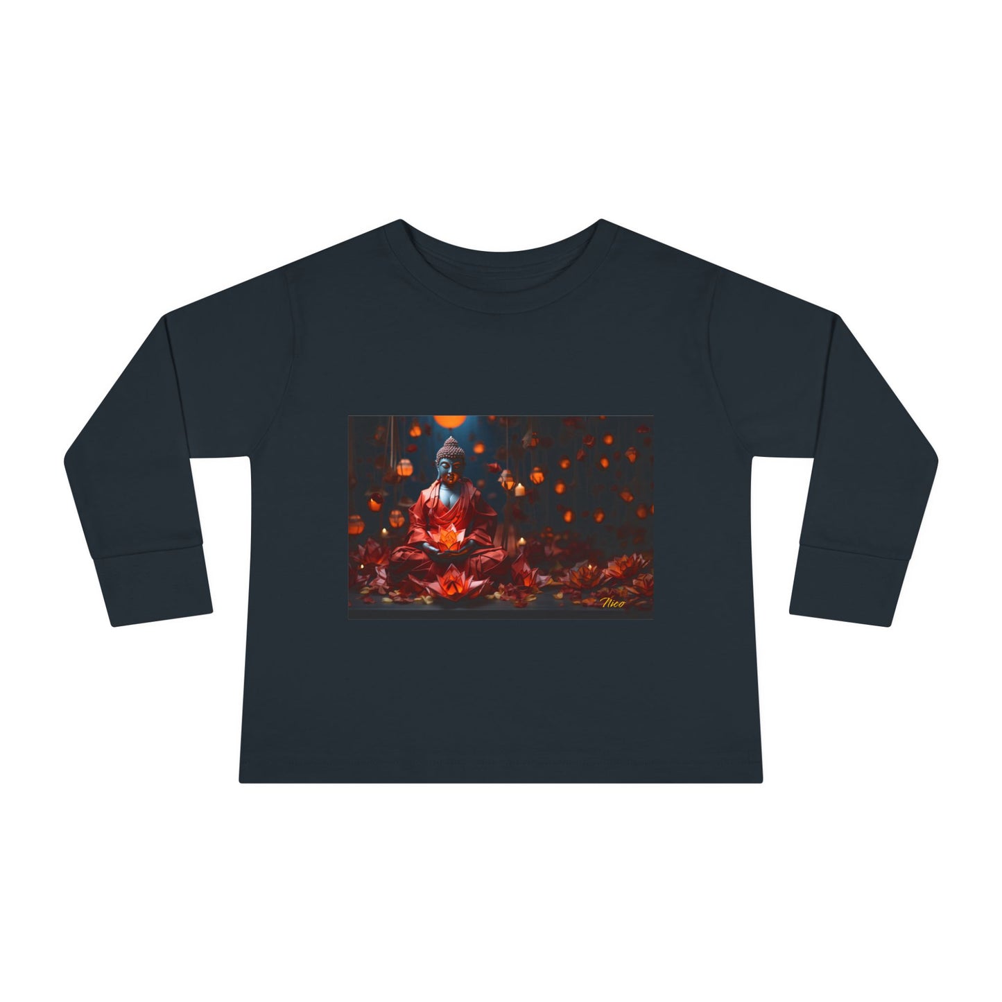 Ascending Buddha Series Print #2 Toddler Long Sleeve Tee