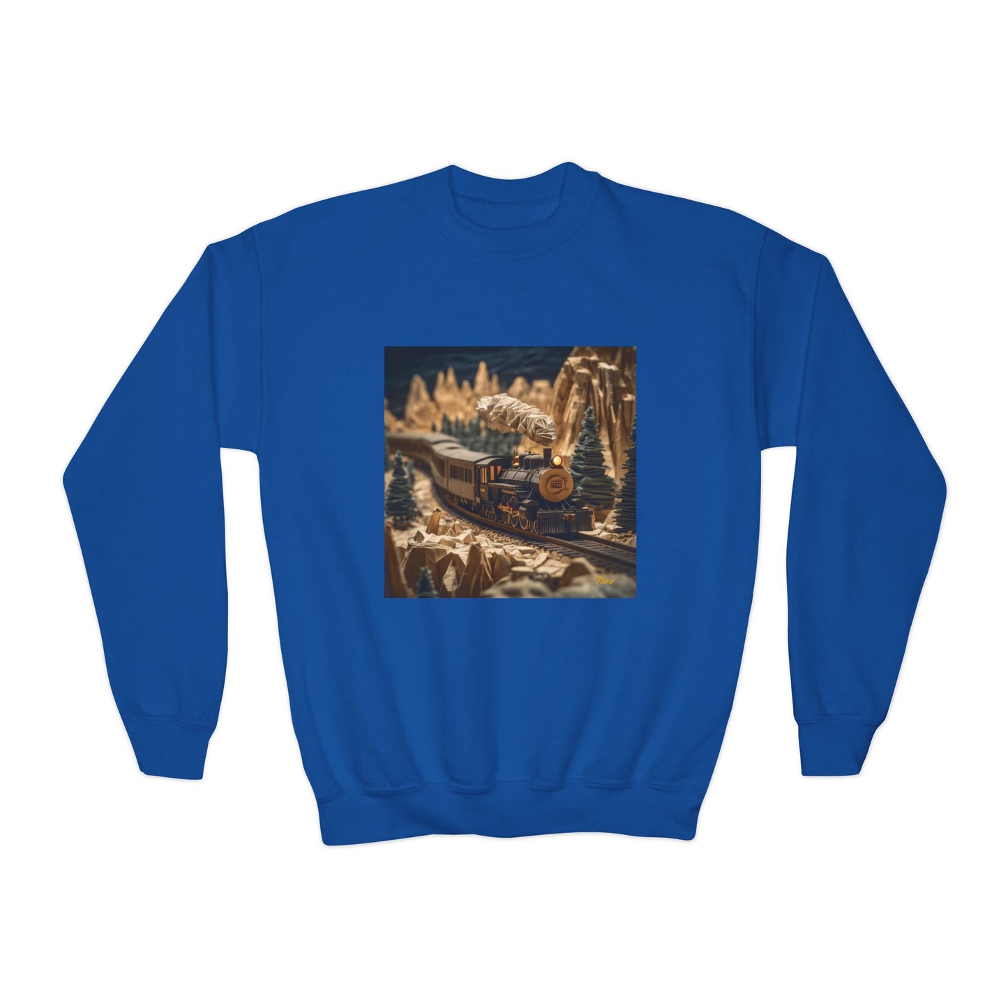 Orient Express Series Print #1 Youth Crewneck Sweatshirt