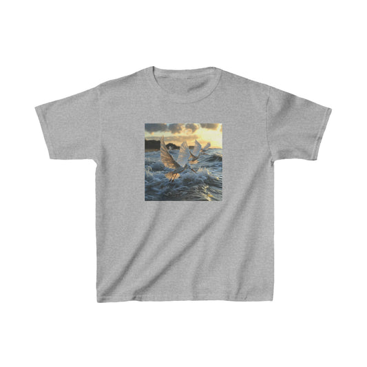 By The Seaside Series Print #10 Kids Heavy Cotton™ Tee