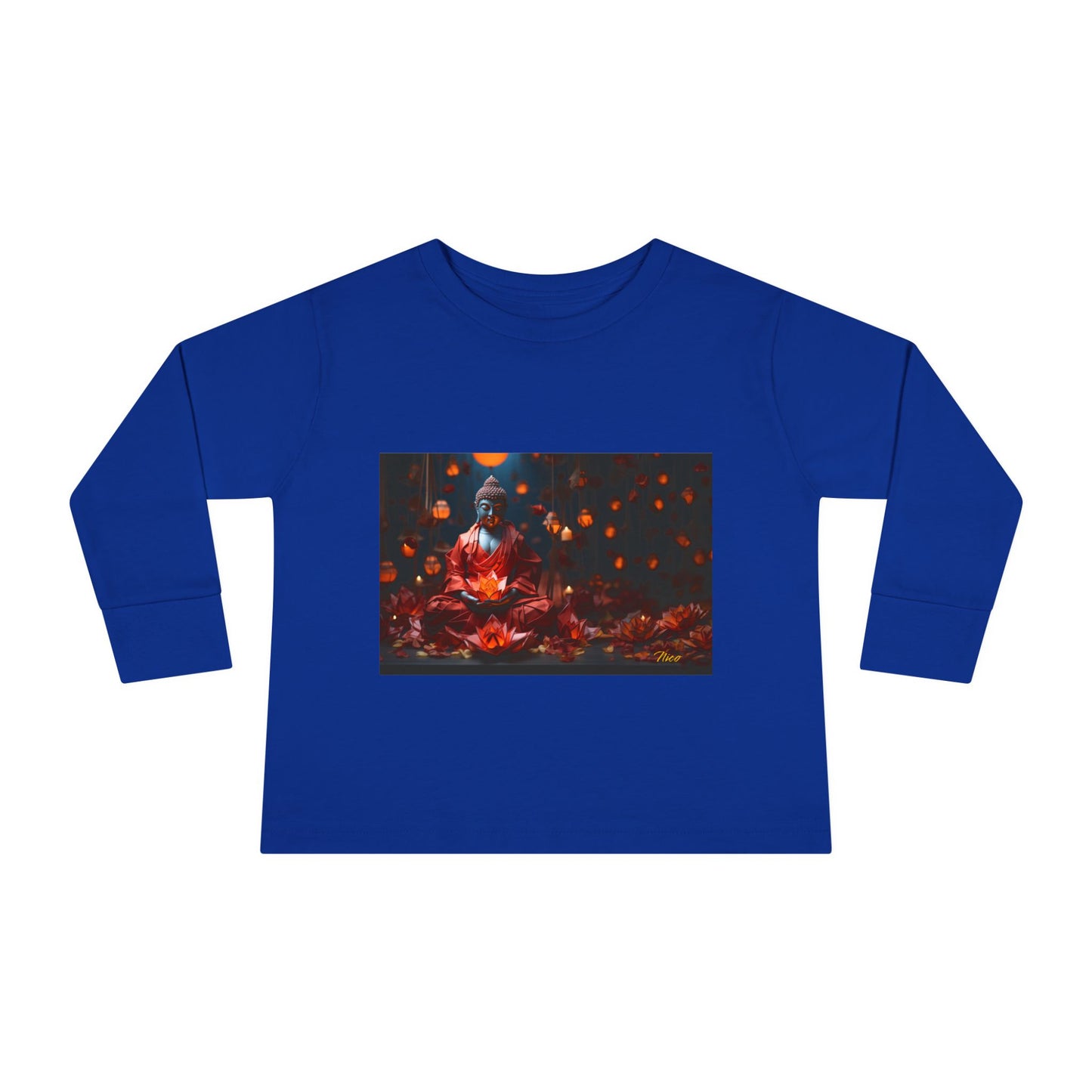 Ascending Buddha Series Print #2 Toddler Long Sleeve Tee