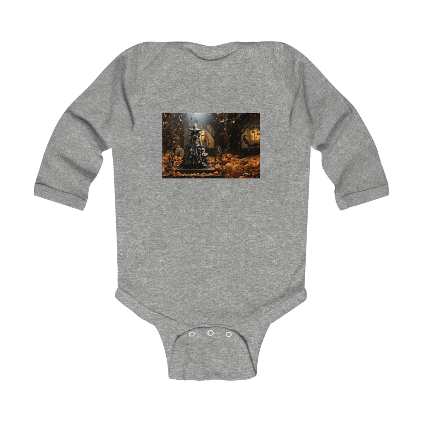 Halloween 2024 Series Print #10 Infant Long Sleeve Bodysuit