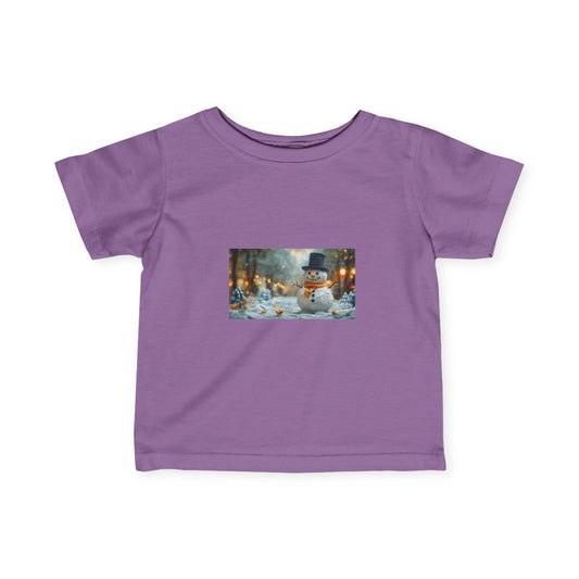 Chirstmas 2024 Series Print #11 Infant Fine Jersey Tee