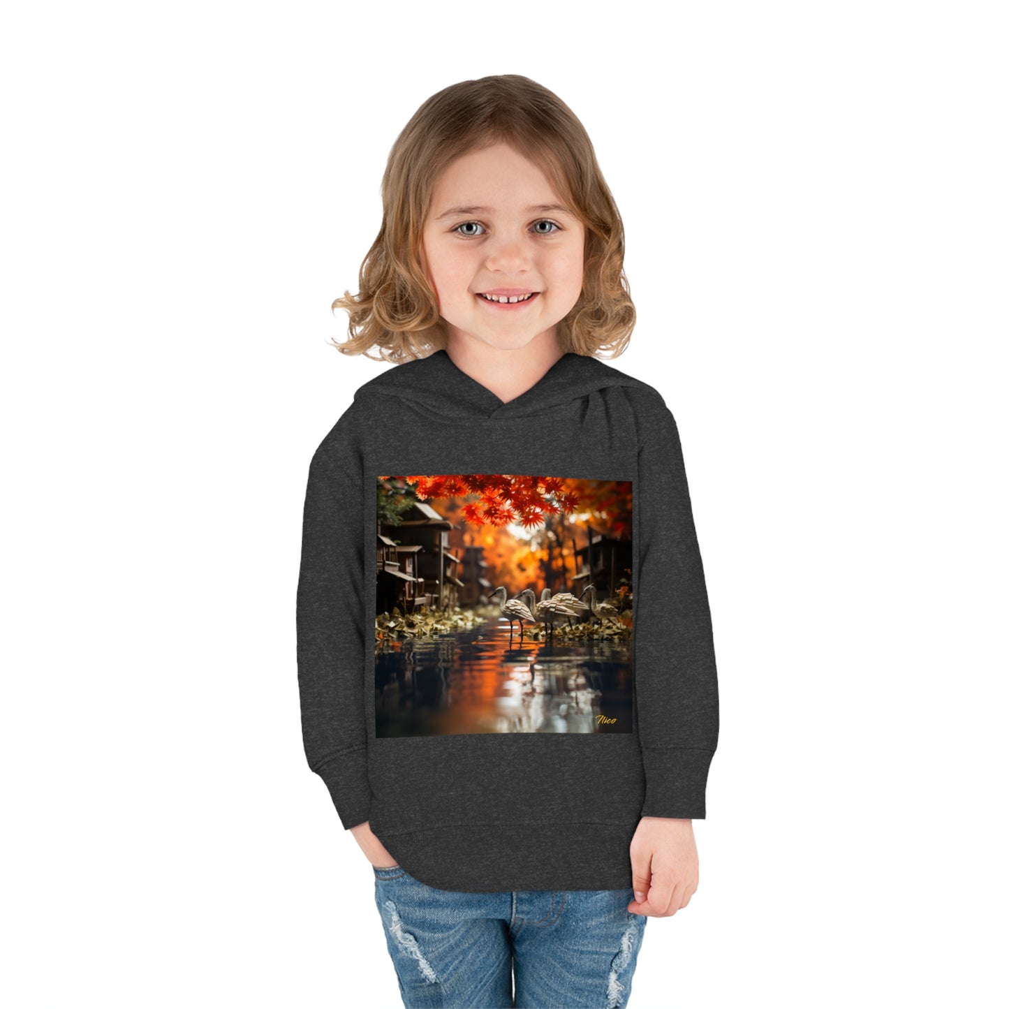 Born On A Bayou Series Print #8 Toddler Pullover Fleece Hoodie