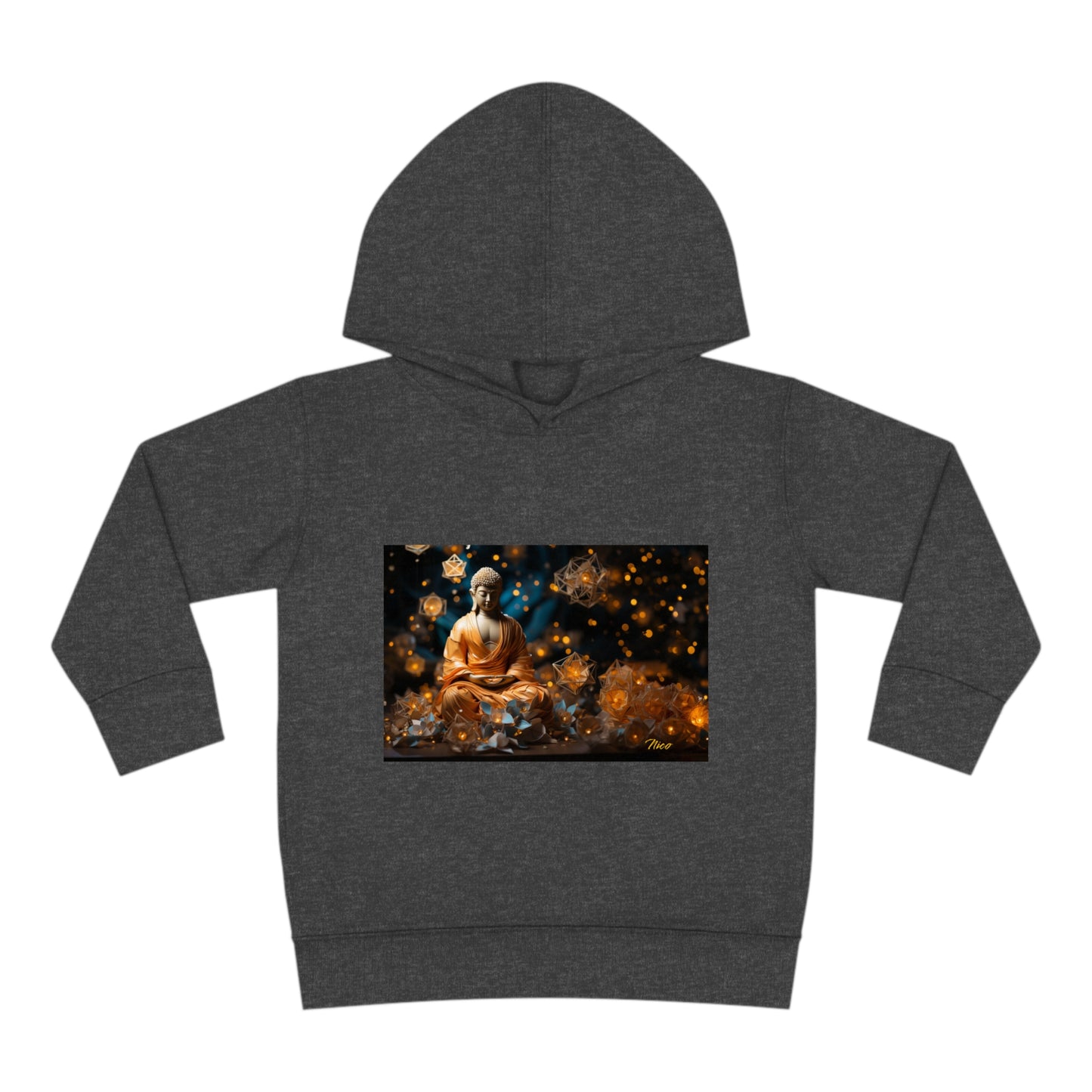 Ascending Buddah Series Print #8 Toddler Pullover Fleece Hoodie