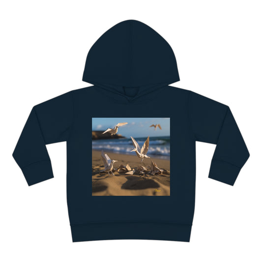 By The Seaside Series Print #7 Toddler Pullover Fleece Hoodie