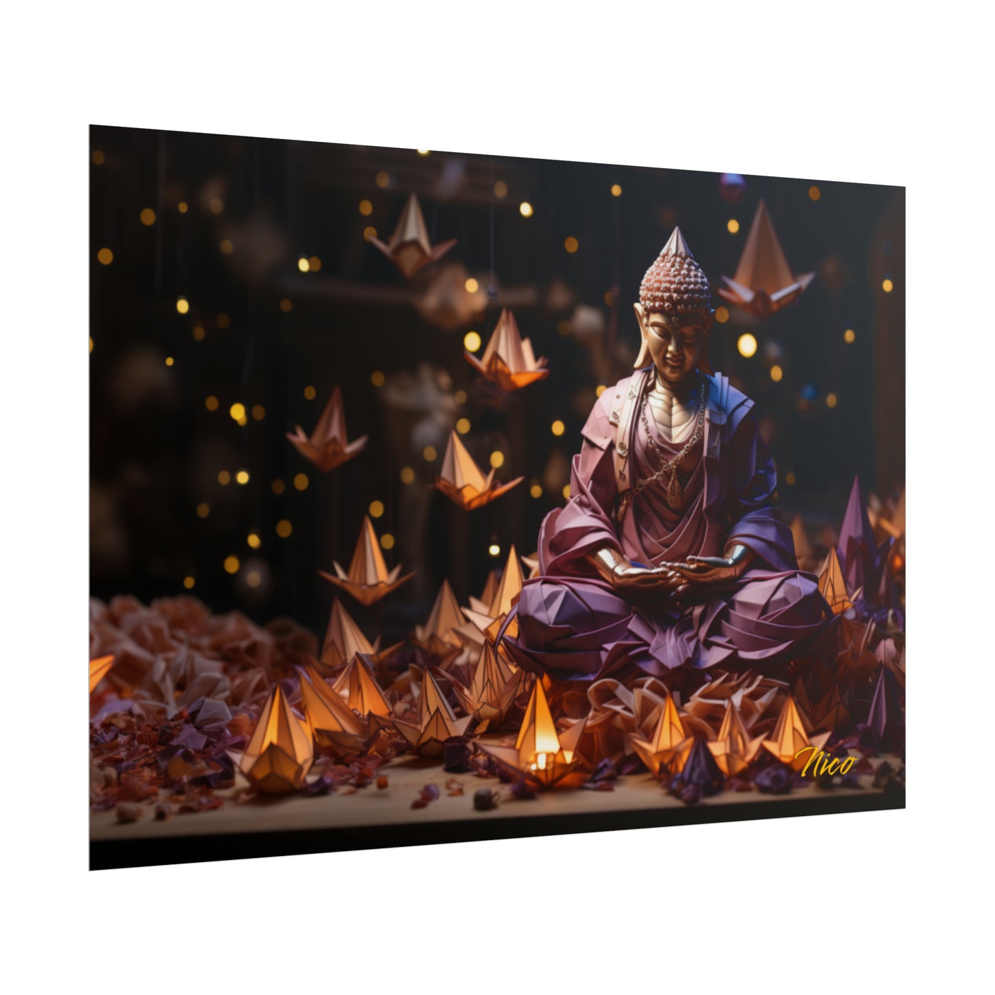 Ascending Buddha Series Print #6 - Fine Art, Matte or Semi-Gloss Print