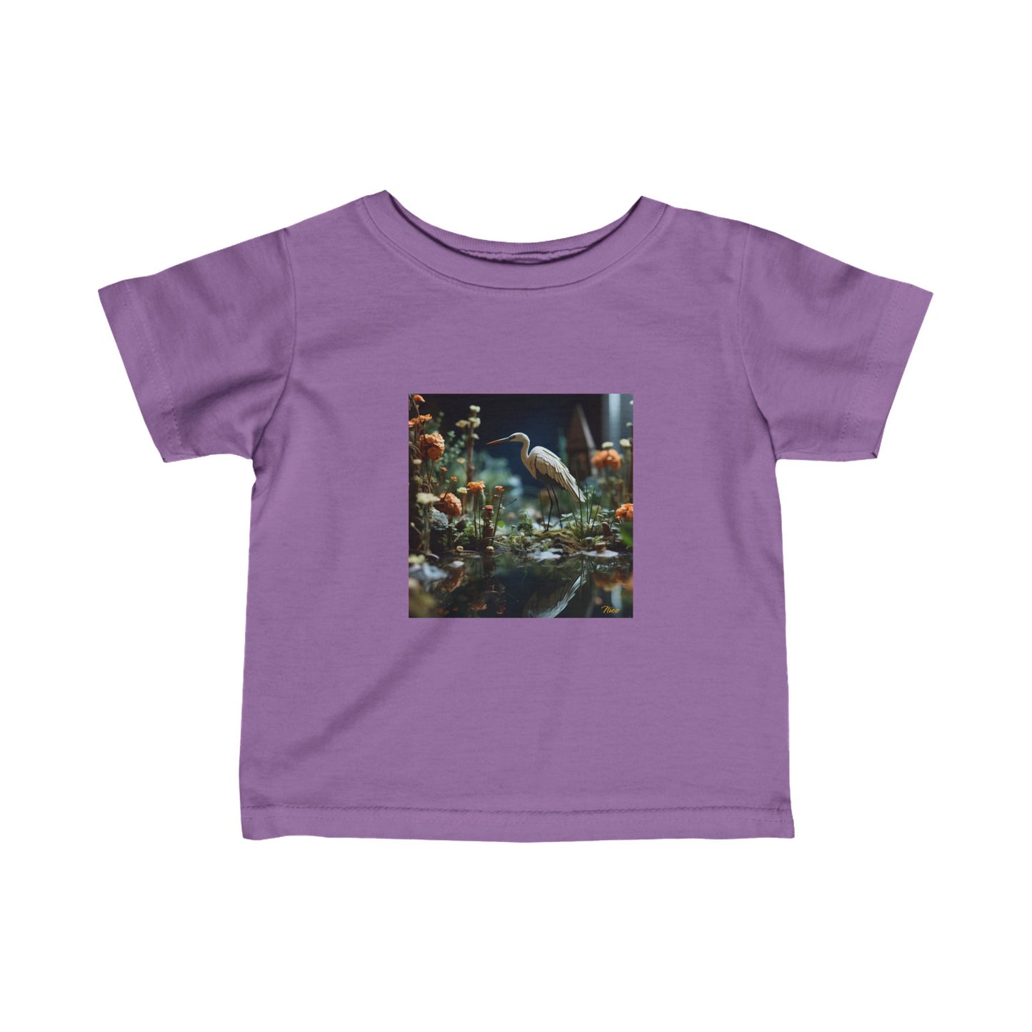 Born on A Bayou Series Print #1 Infant Fine Jersey Tee