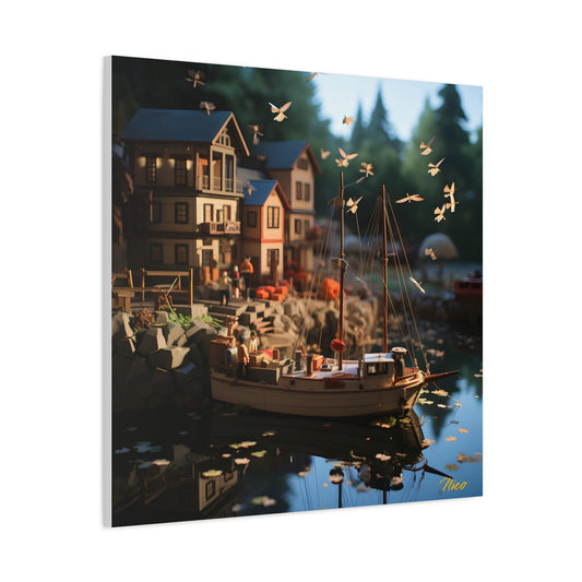 On The Docks By The Bay Series Print #7 - Streched Matte Canvas Print, 1.25" Thick