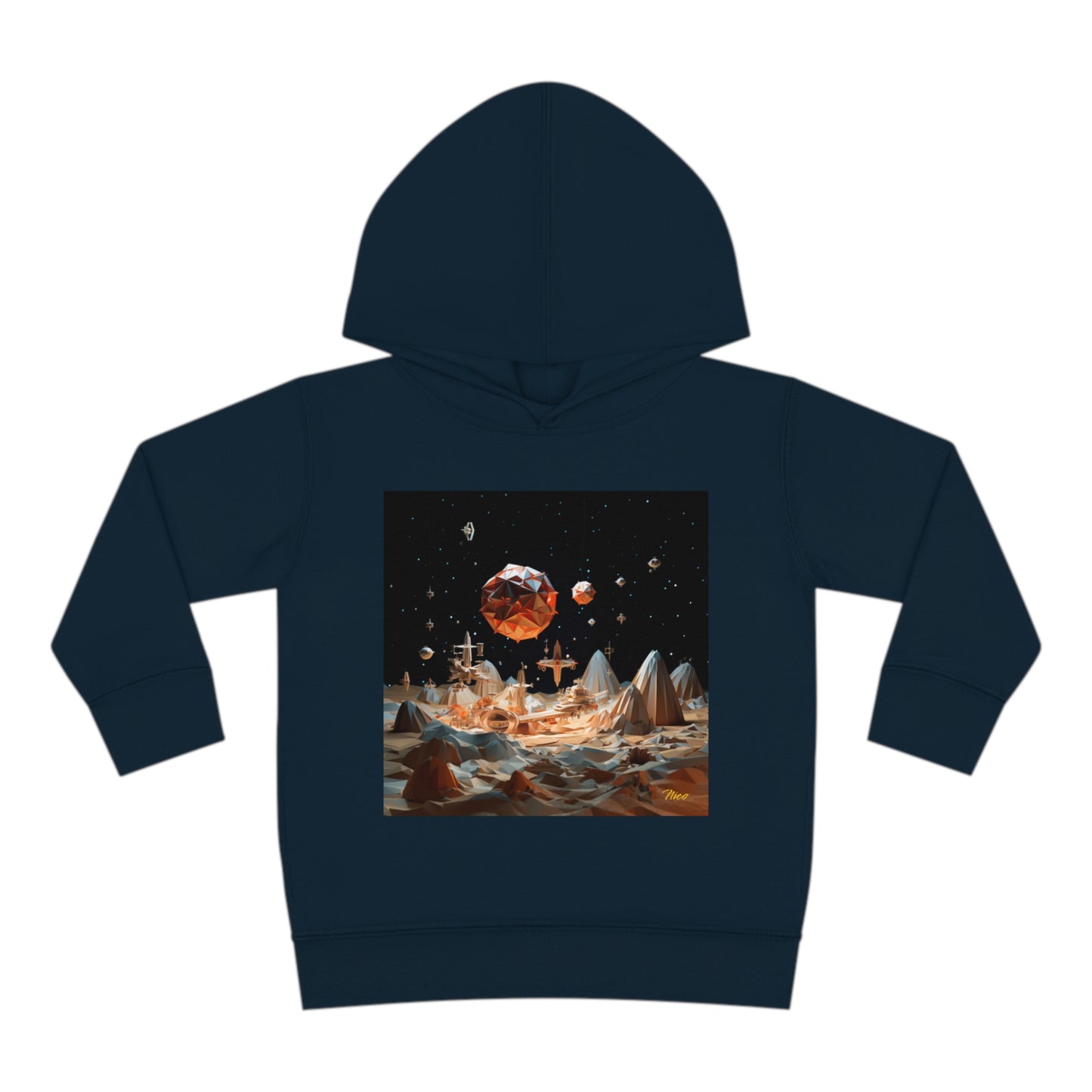 Elons' Dream Series Print #7 Toddler Pullover Fleece Hoodie