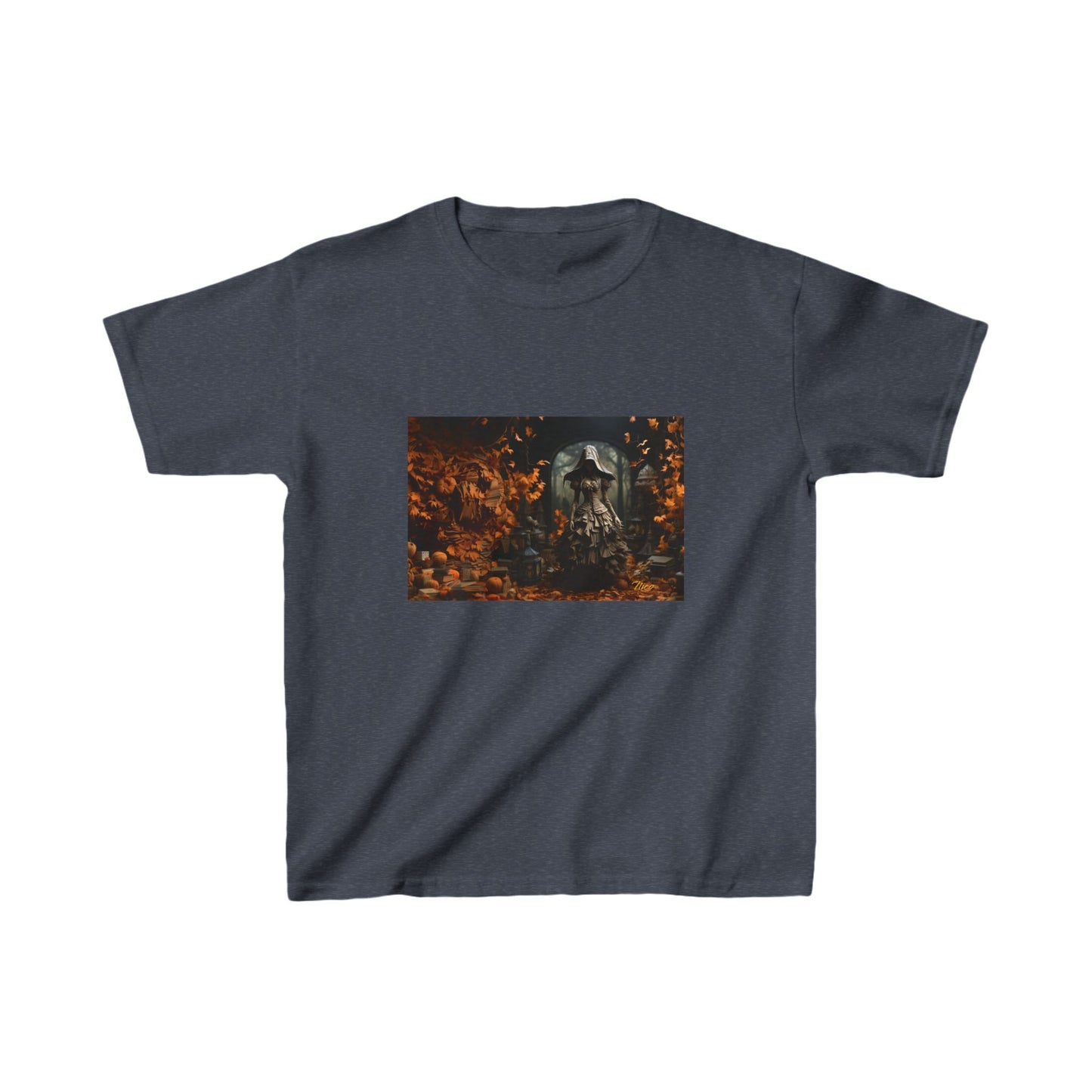 Halloween 2024 Series Print #7 Kids Heavy Cotton™ Tee