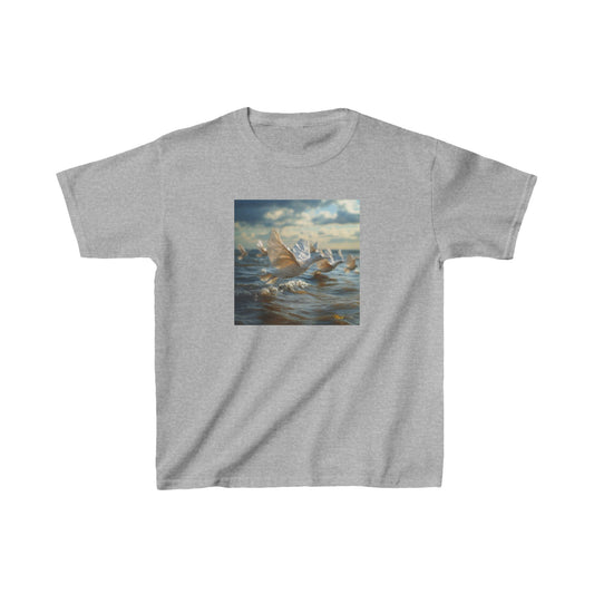 By The Seaside Series Print #7 Kids Heavy Cotton™ Tee