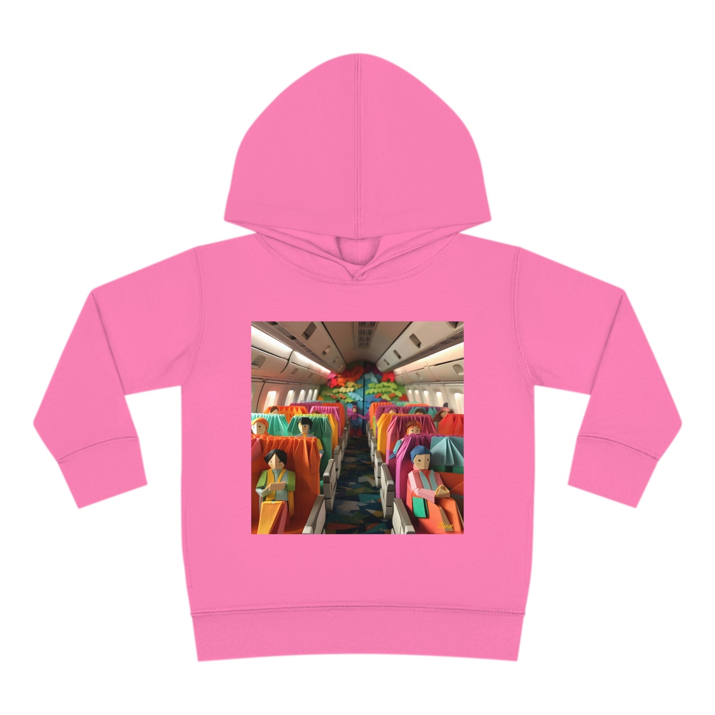 Frequent Flyer Miles Series Print #2 Toddler Pullover Fleece Hoodie