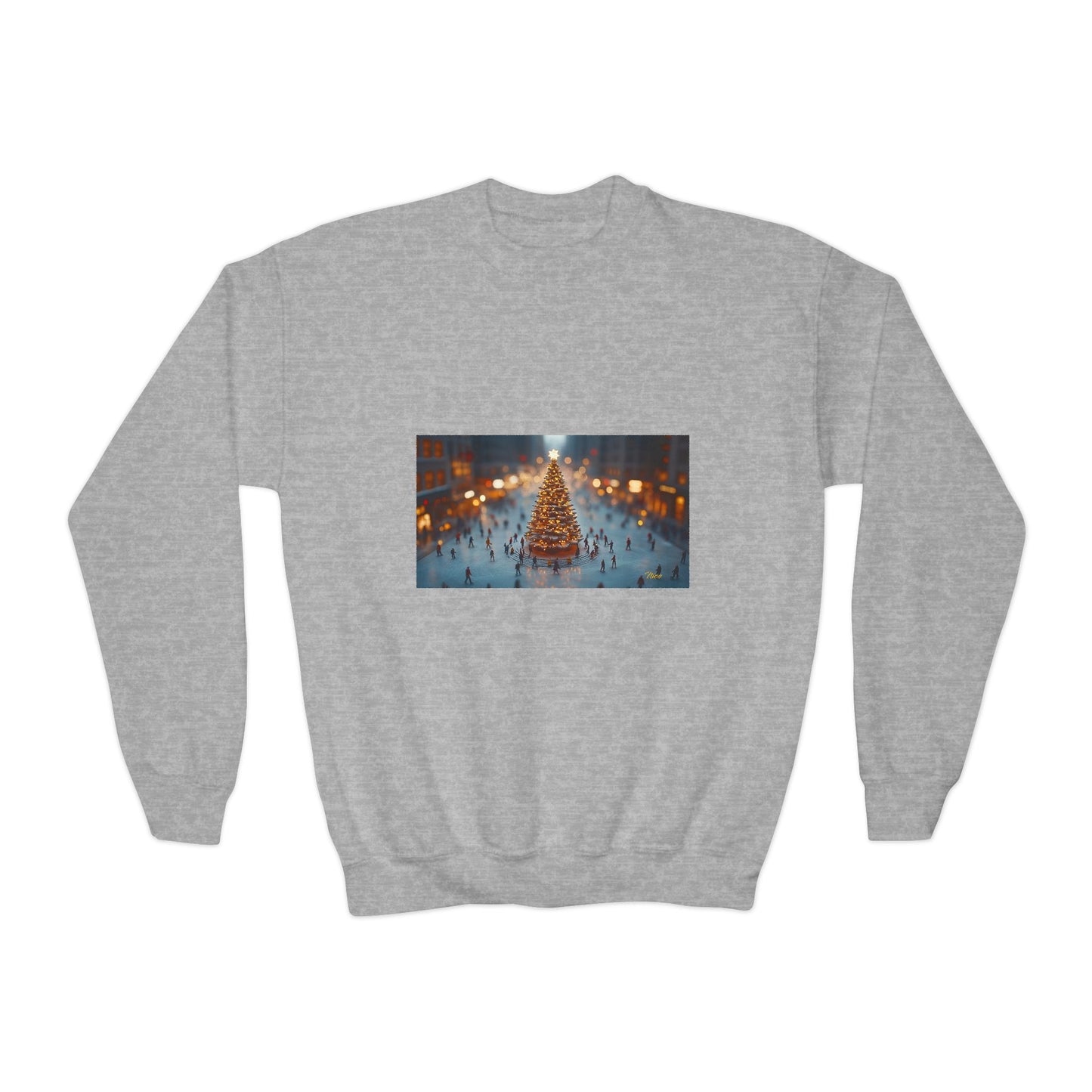 Chirstmas 2024 Series Print #7 Youth Crewneck Sweatshirt