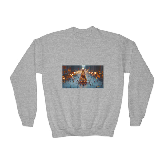 Chirstmas 2024 Series Print #7 Youth Crewneck Sweatshirt