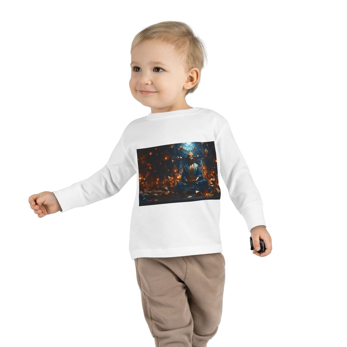 Ascending Buddha Series Print #1 Toddler Long Sleeve Tee