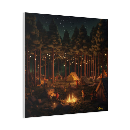 Campfire Series Print #9 - Streched Matte Canvas Print, 1.25" Thick