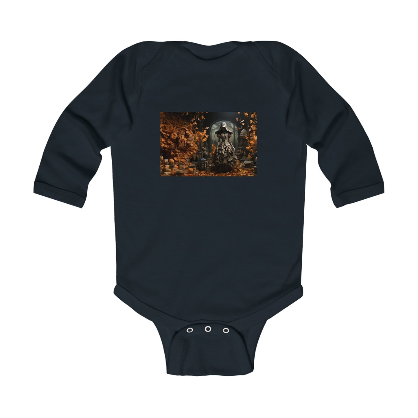 Halloween 2024 Series Print #7 Infant Long Sleeve Bodysuit