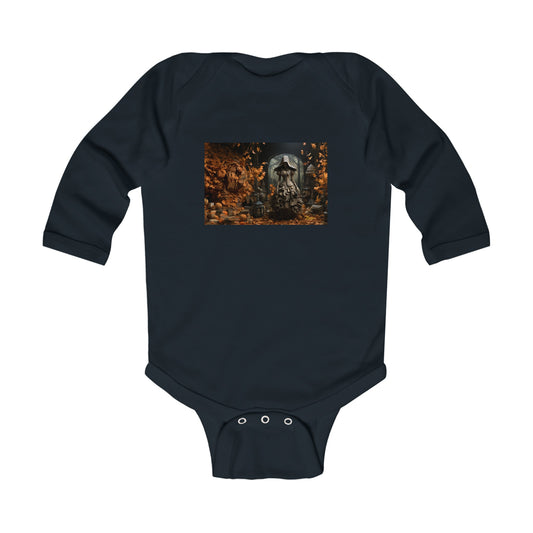 Halloween 2024 Series Print #7 Infant Long Sleeve Bodysuit