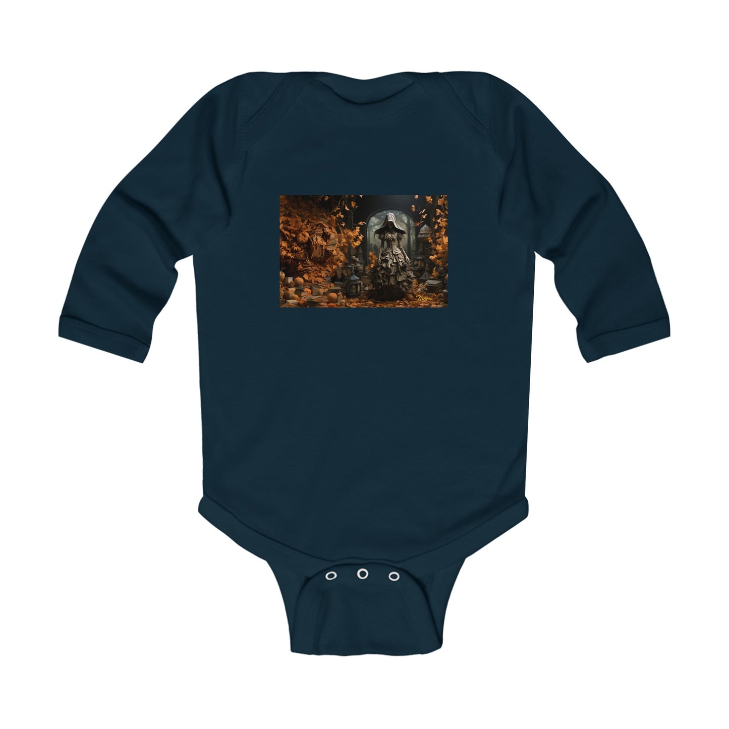 Halloween 2024 Series Print #7 Infant Long Sleeve Bodysuit