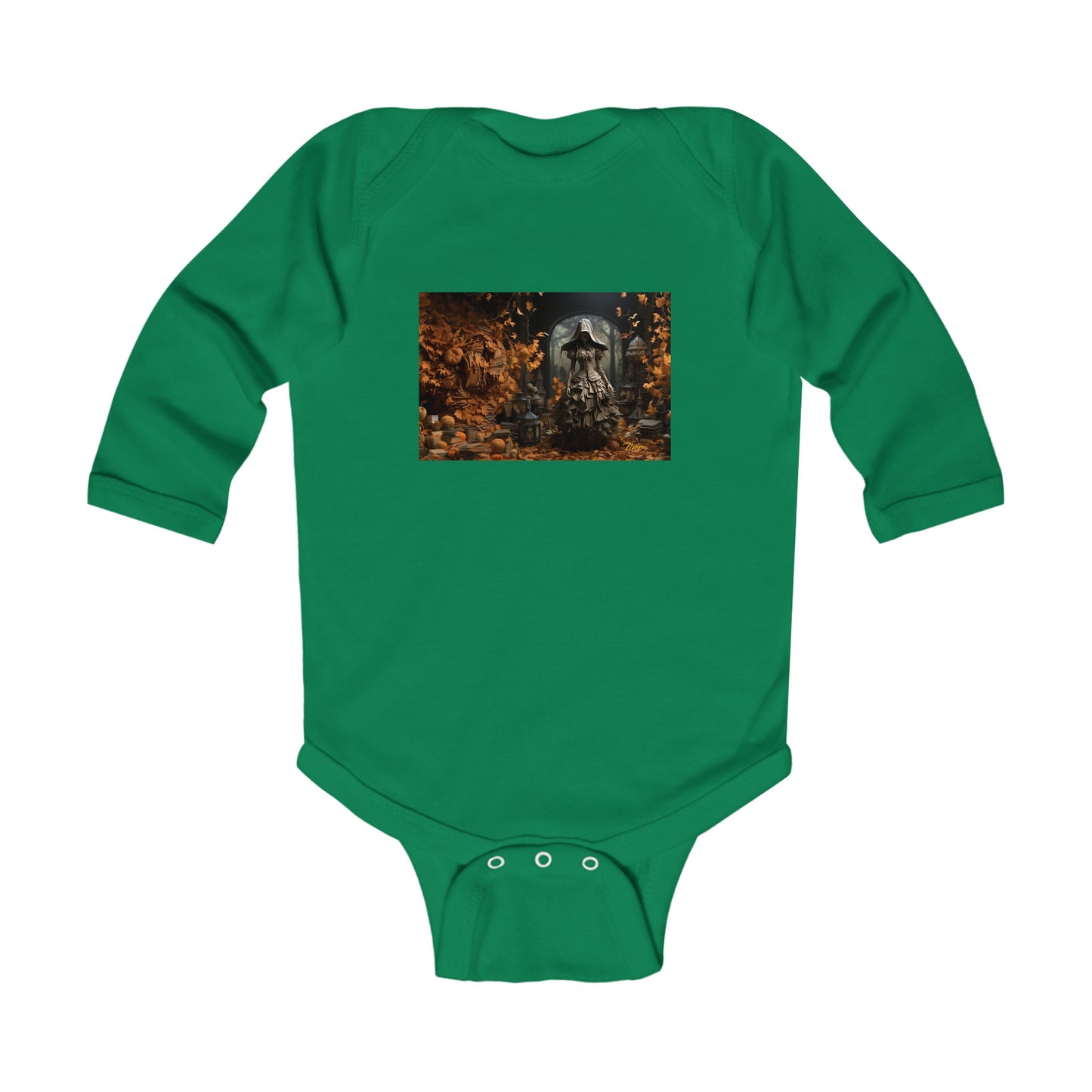 Halloween 2024 Series Print #7 Infant Long Sleeve Bodysuit