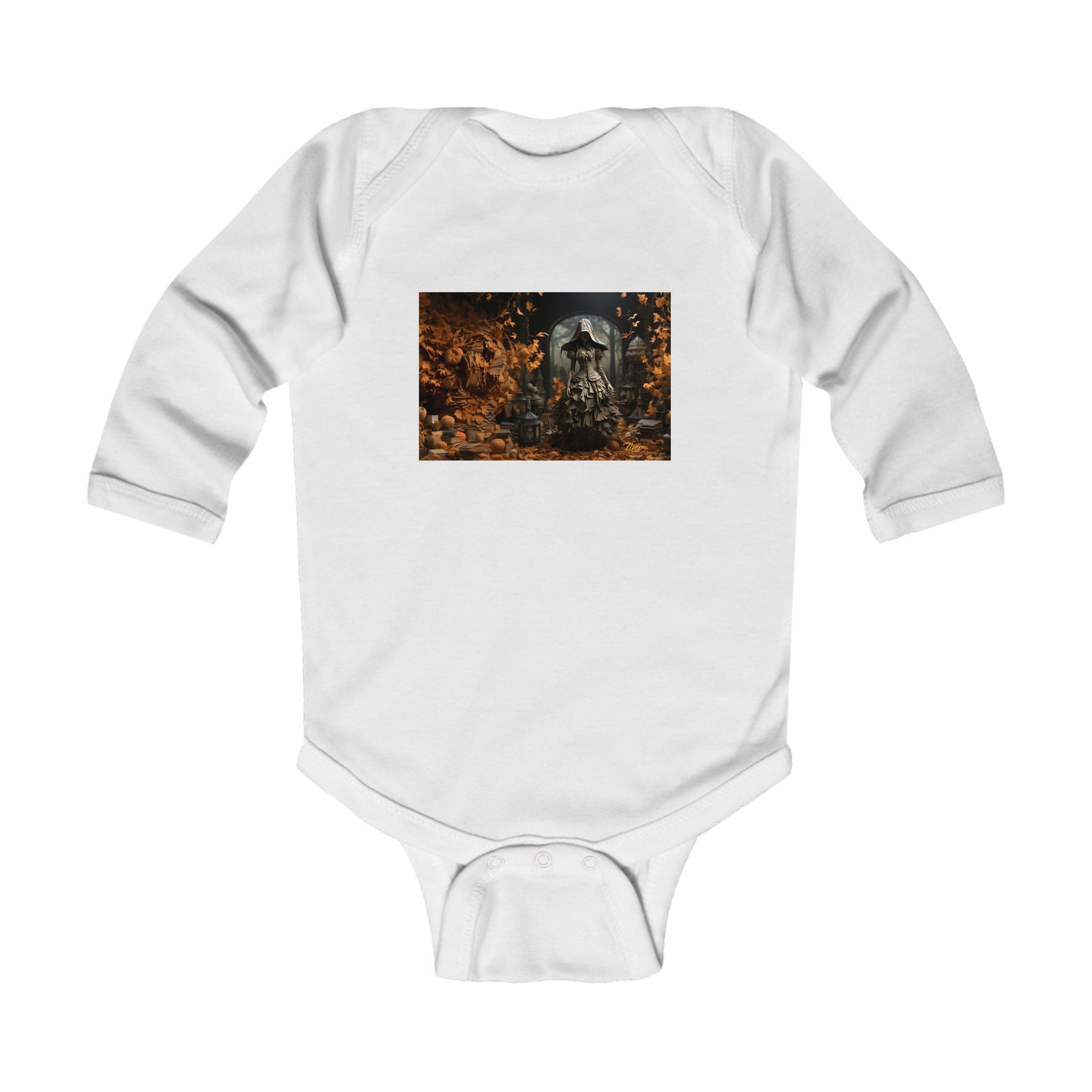 Halloween 2024 Series Print #7 Infant Long Sleeve Bodysuit