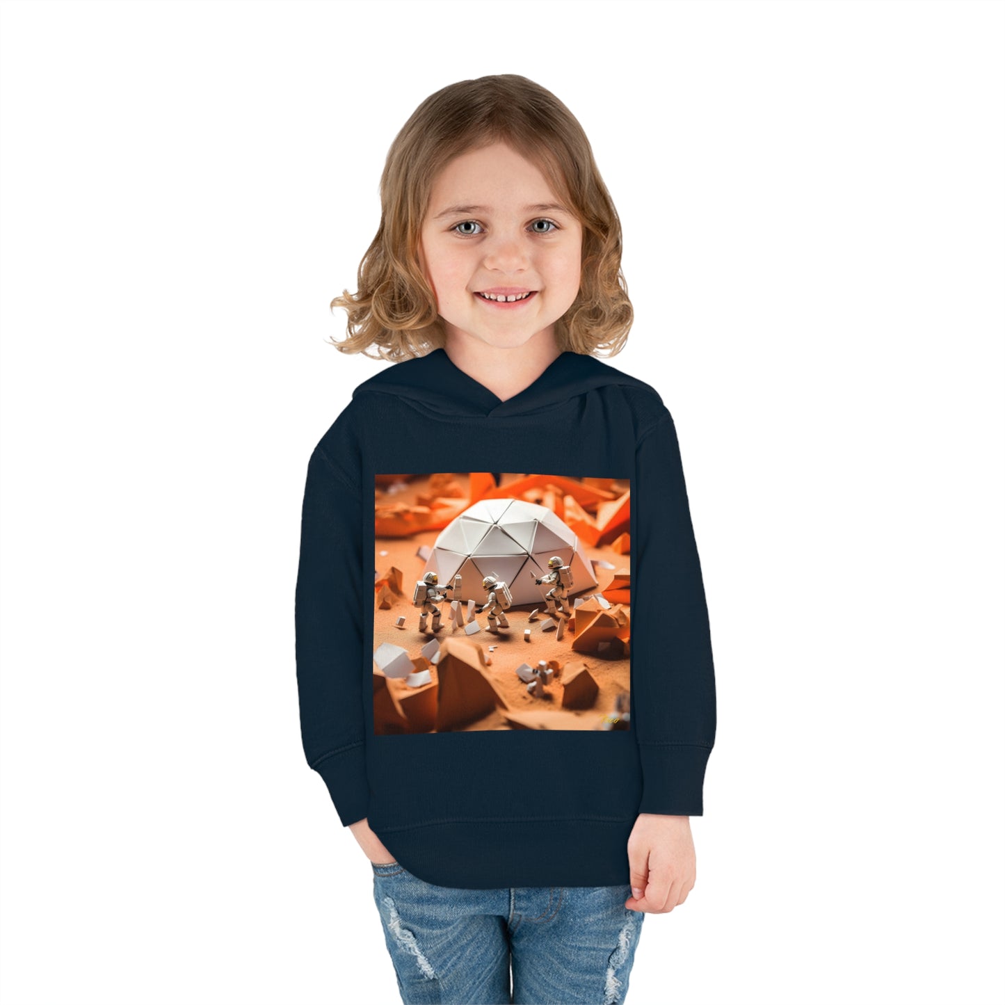 Elons' Dream Series Print #8 Toddler Pullover Fleece Hoodie