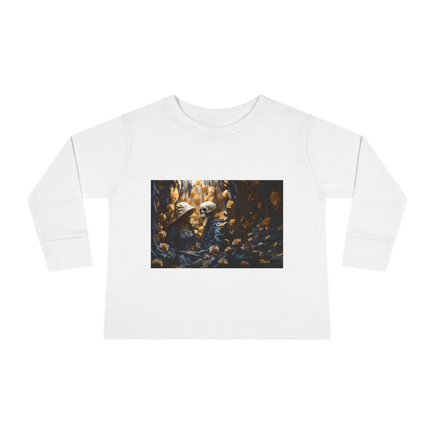 Halloween 2024 Series Print #4 Toddler Long Sleeve Tee