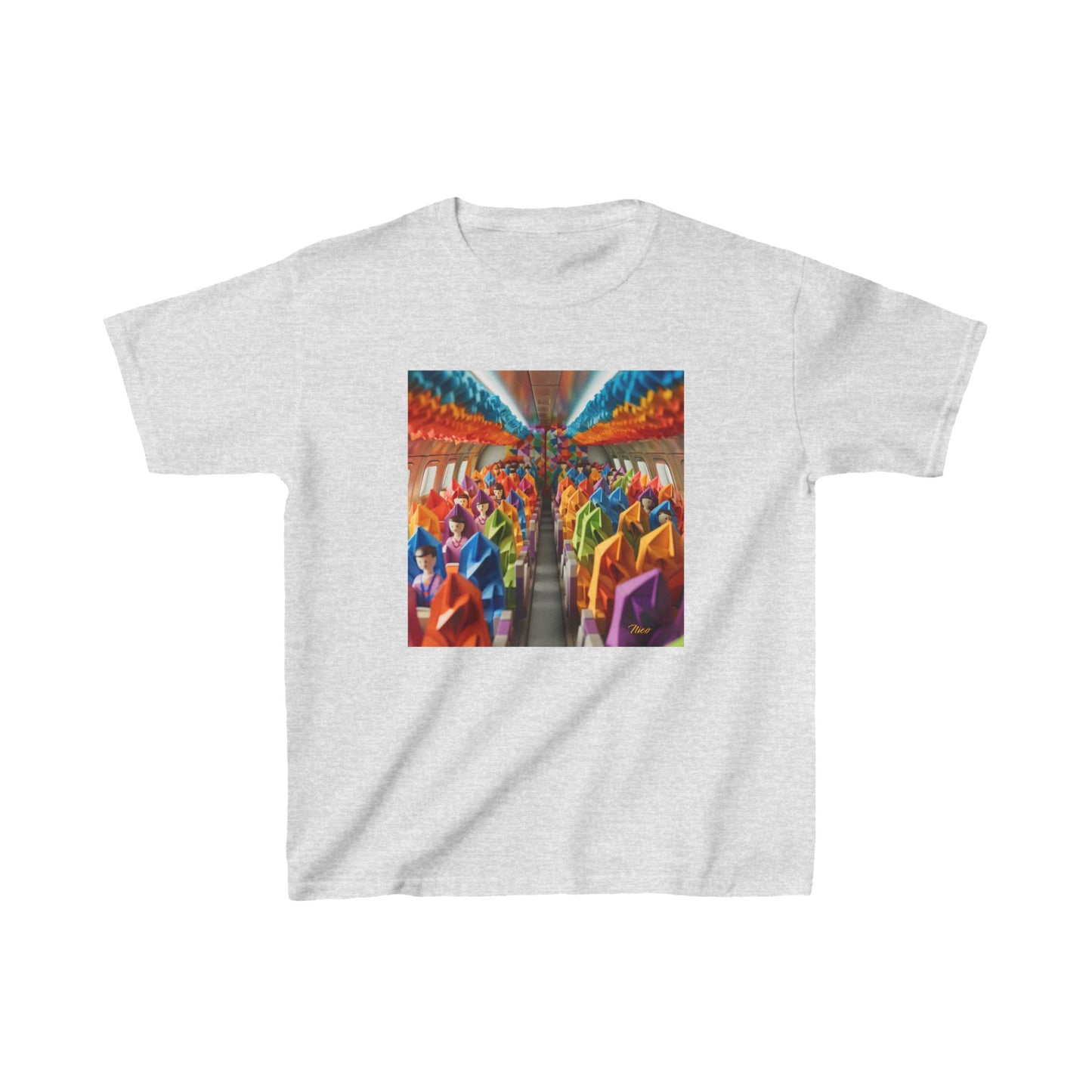 Frequent Flyer Miles Series Print #8 Kids Heavy Cotton™ Tee