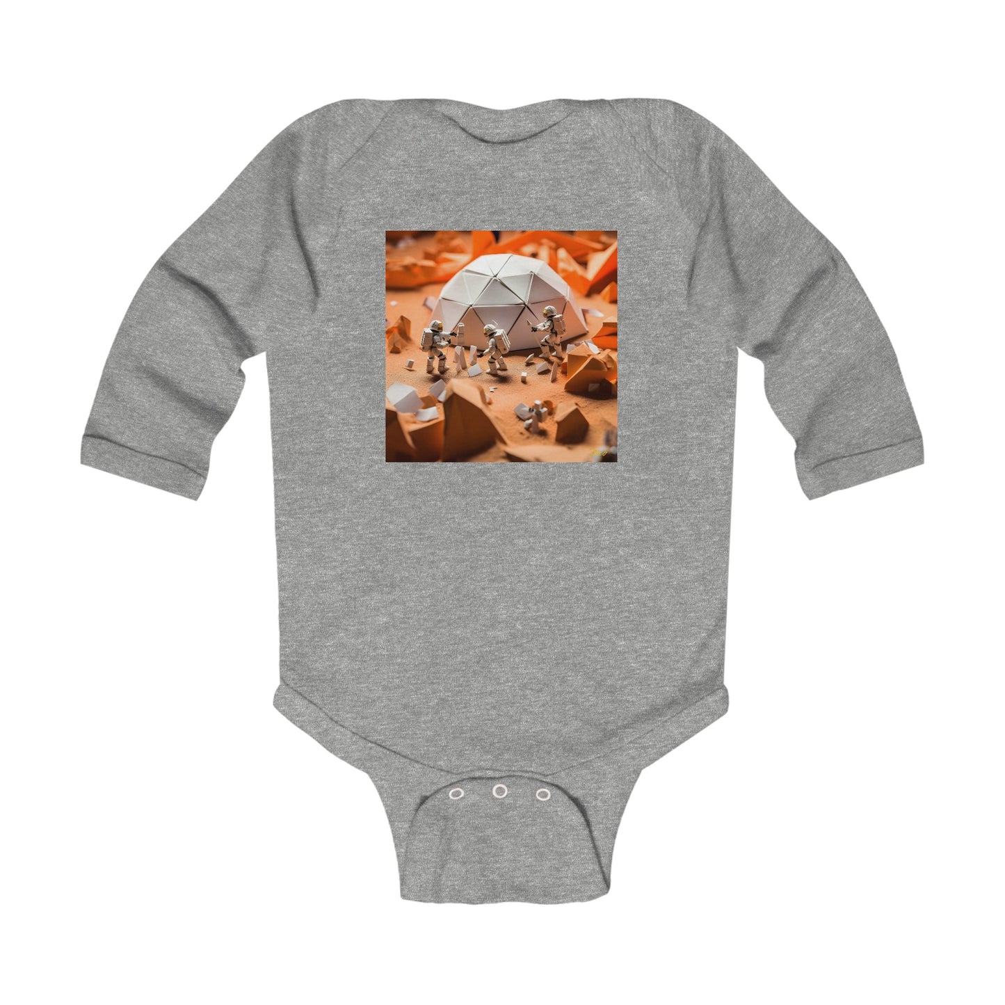 Elons' Dream Series Print #8 Infant Long Sleeve Bodysuit