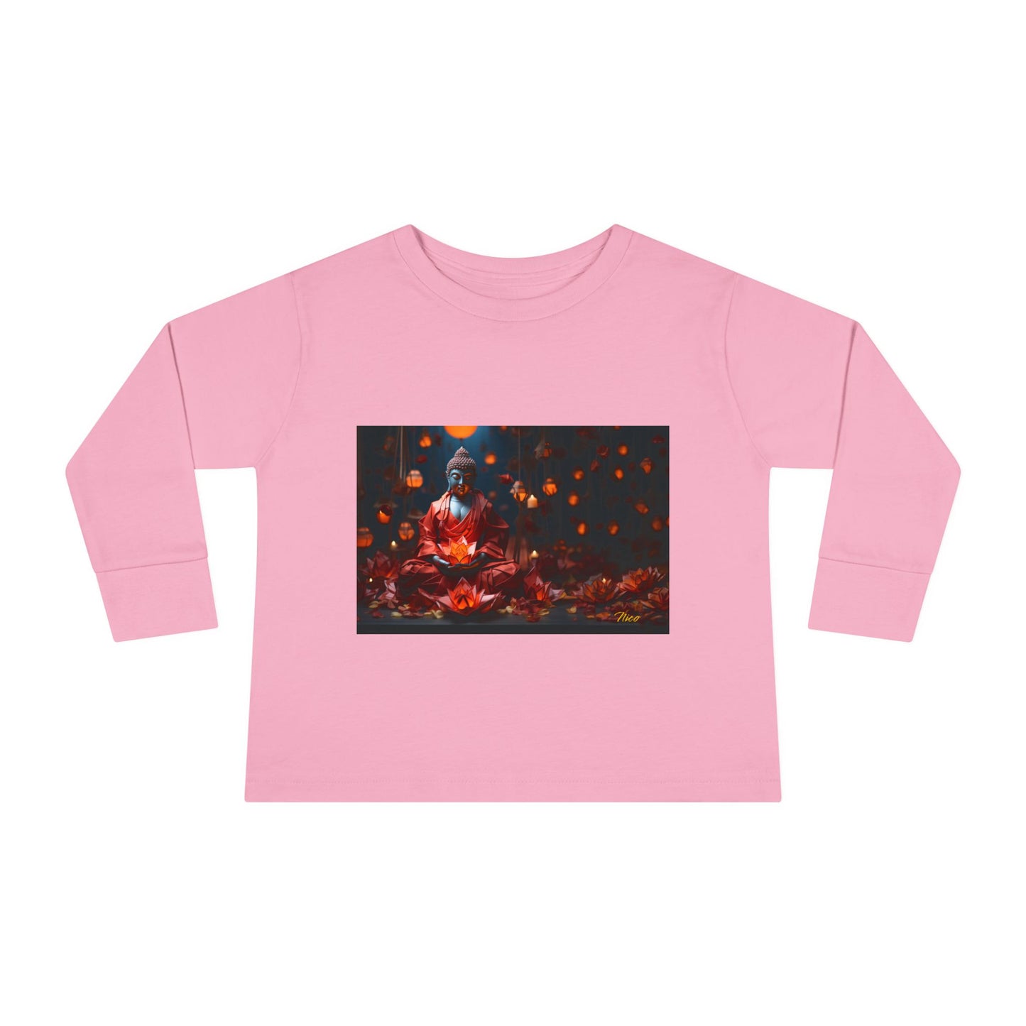 Ascending Buddha Series Print #2 Toddler Long Sleeve Tee