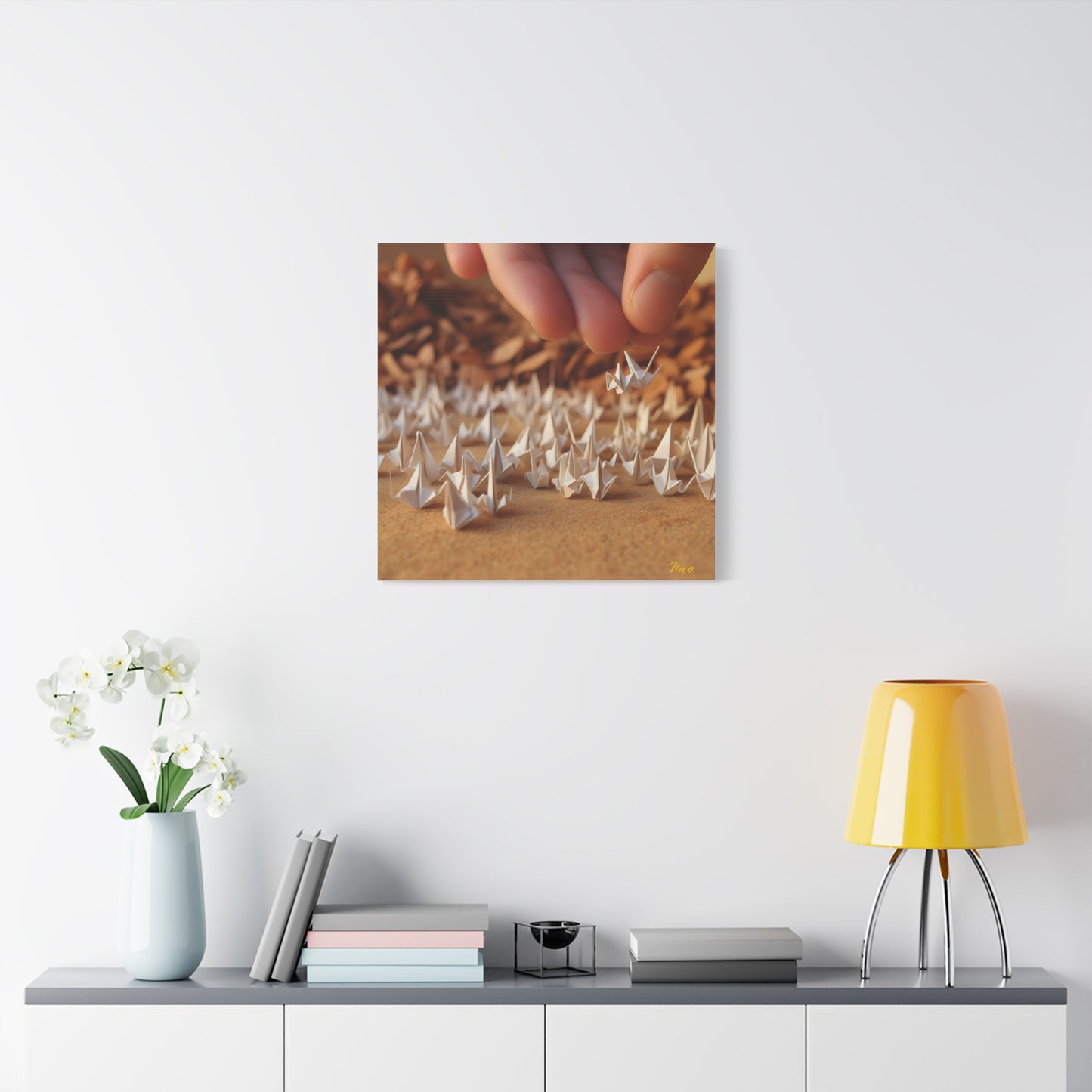 By The Seaside Series Print #3 - Streched Matte Canvas Print, 1.25" Thick