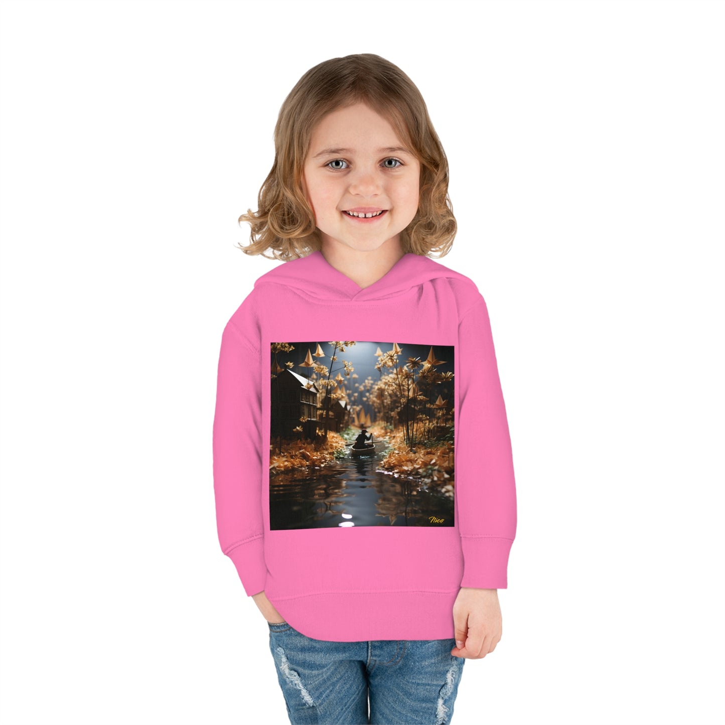 Born On A Bayou Series Print #5 Toddler Pullover Fleece Hoodie