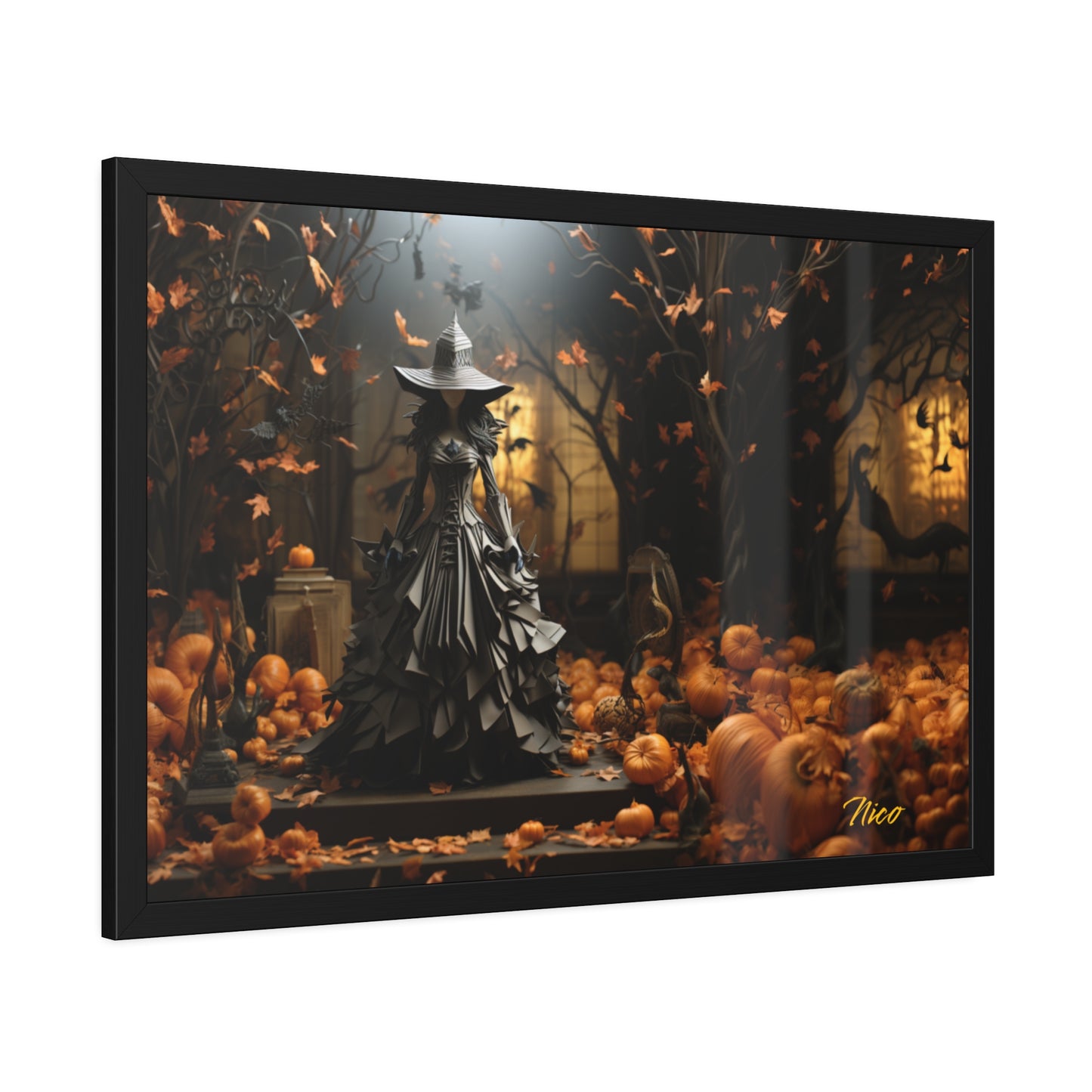 Halloween 2024 Series Print #10 - Framed Paper Print