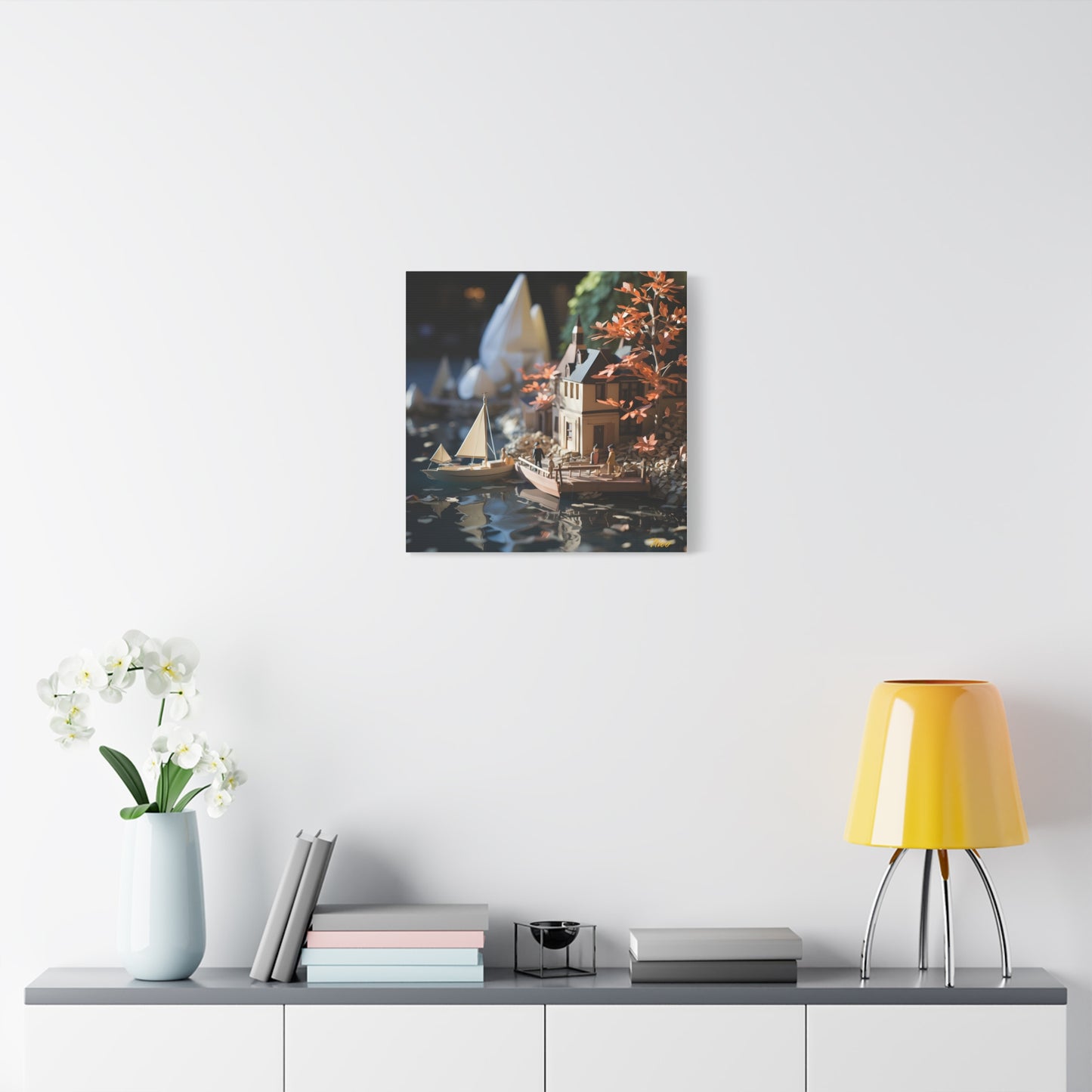 On The Docks By The Bay Series Print #9 - Streched Matte Canvas Print, 1.25" Thick