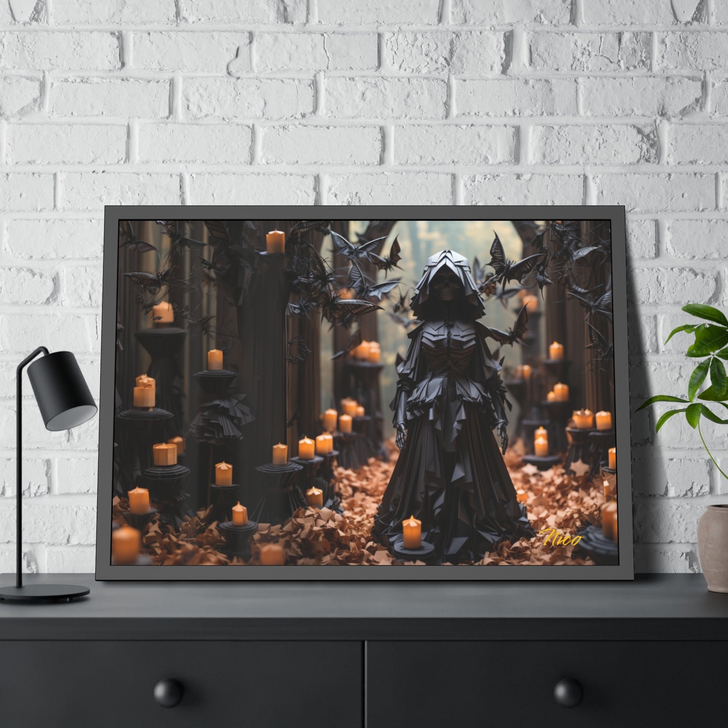 Halloween 2024 Series Print #5 - Framed Fine Art Paper Print