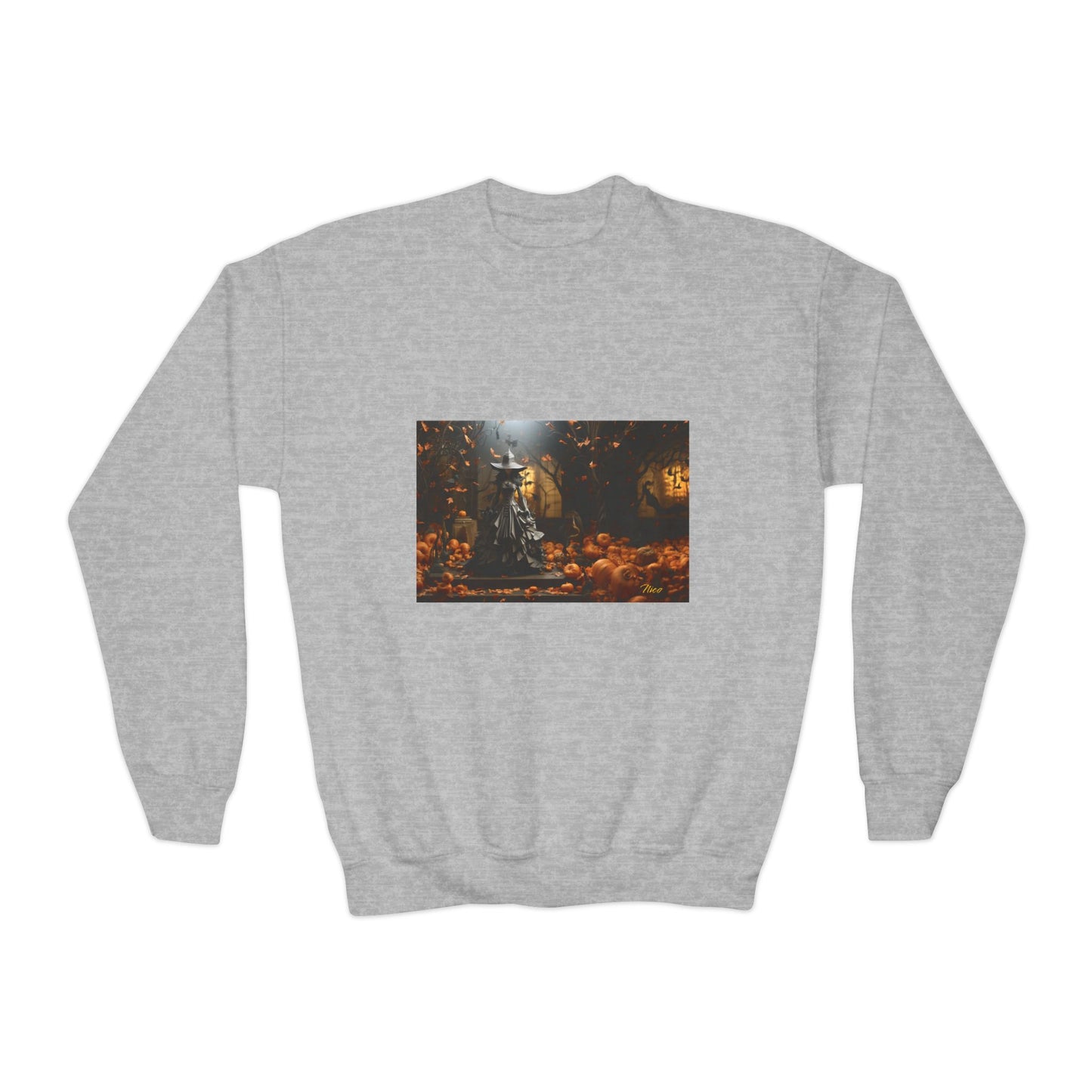 Halloween 2024 Series Print #10 Youth Crewneck Sweatshirt