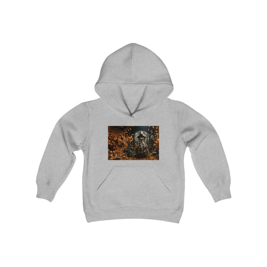 Halloween 2024 Series Print #7 Youth Heavy Blend Hooded Sweatshirt