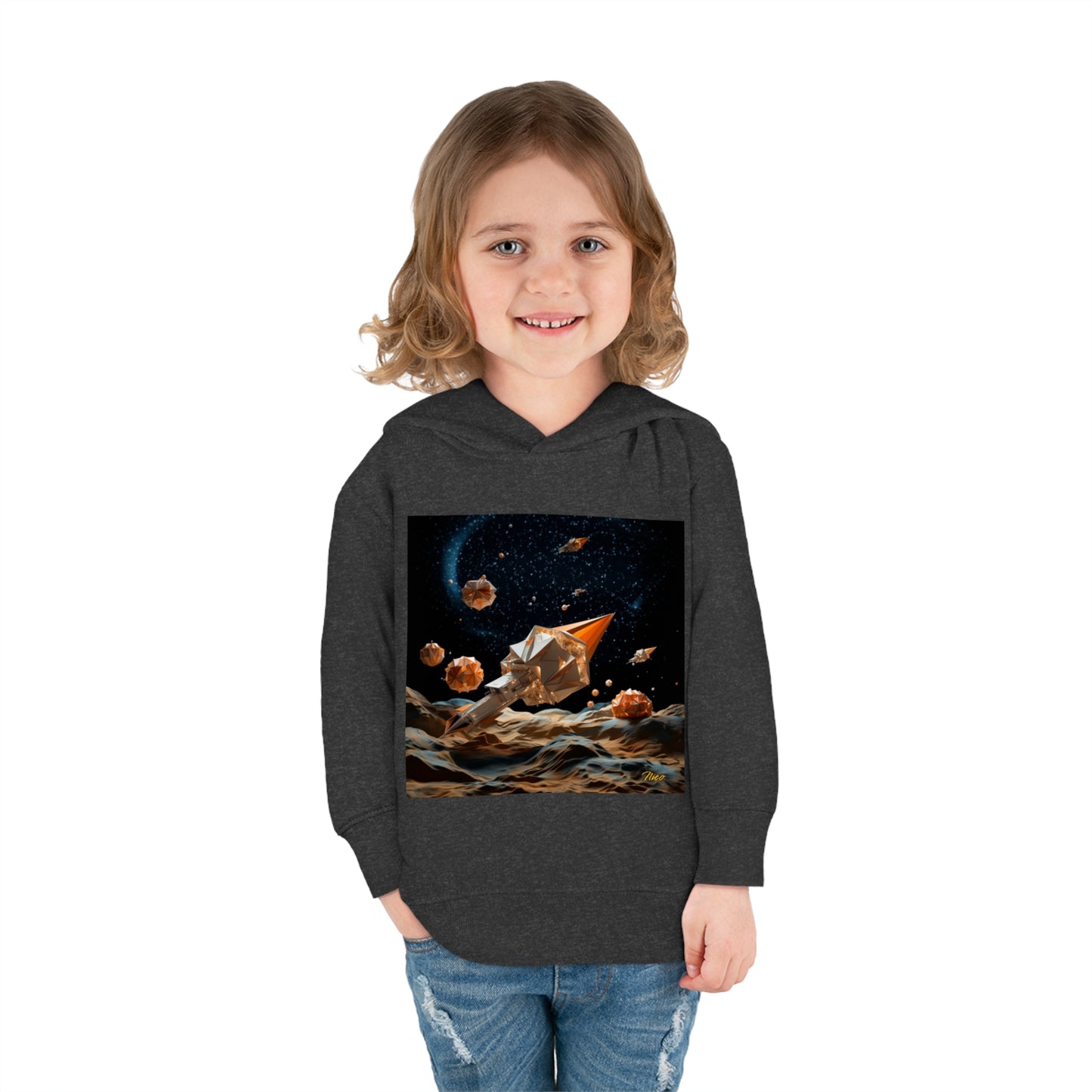 Elons' Dream Series Print #3 Toddler Pullover Fleece Hoodie