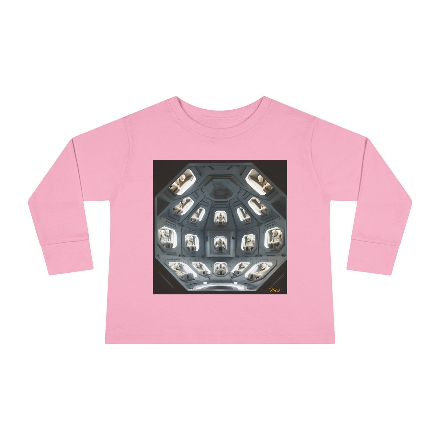 Elons' Dream Series Print #2 Toddler Long Sleeve Tee